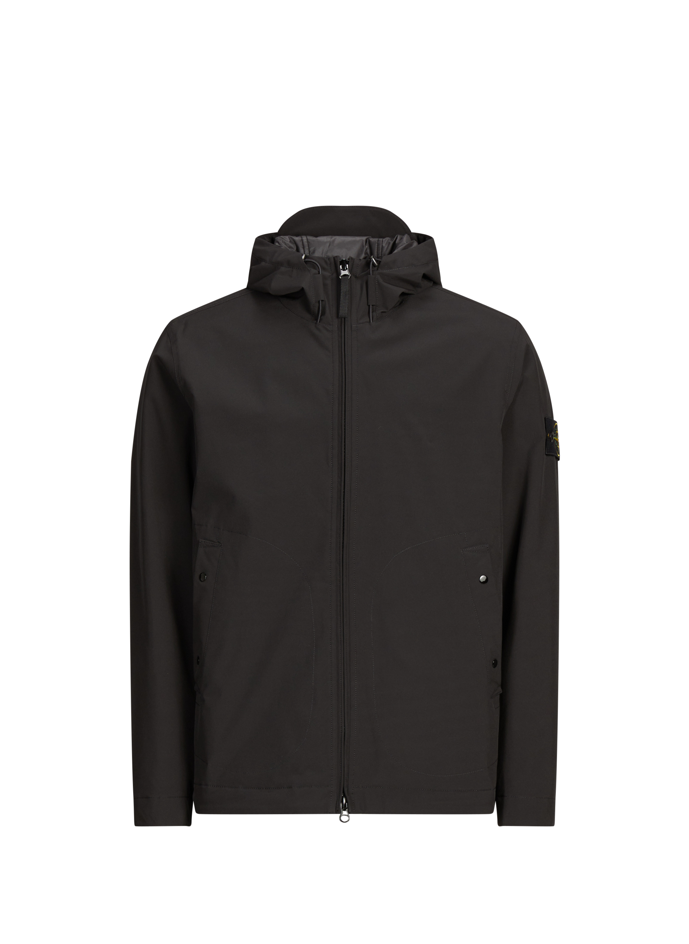 Soft Shell Jacket-R STONE ISLAND Black