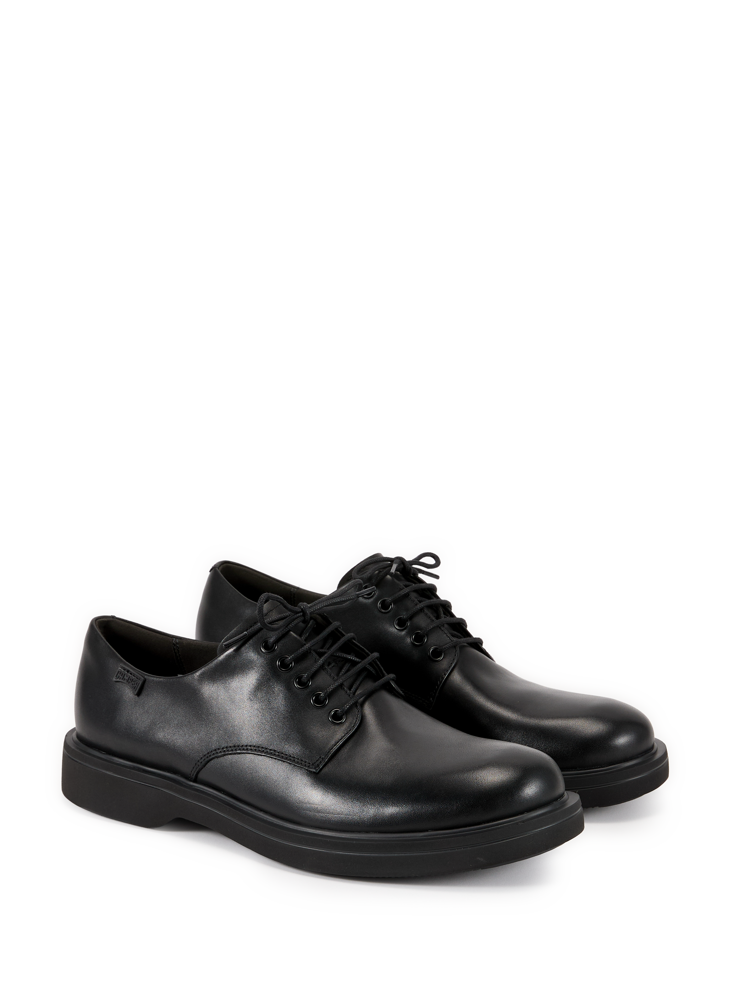 Derbies Norman en cuir de vache CAMPER Noir