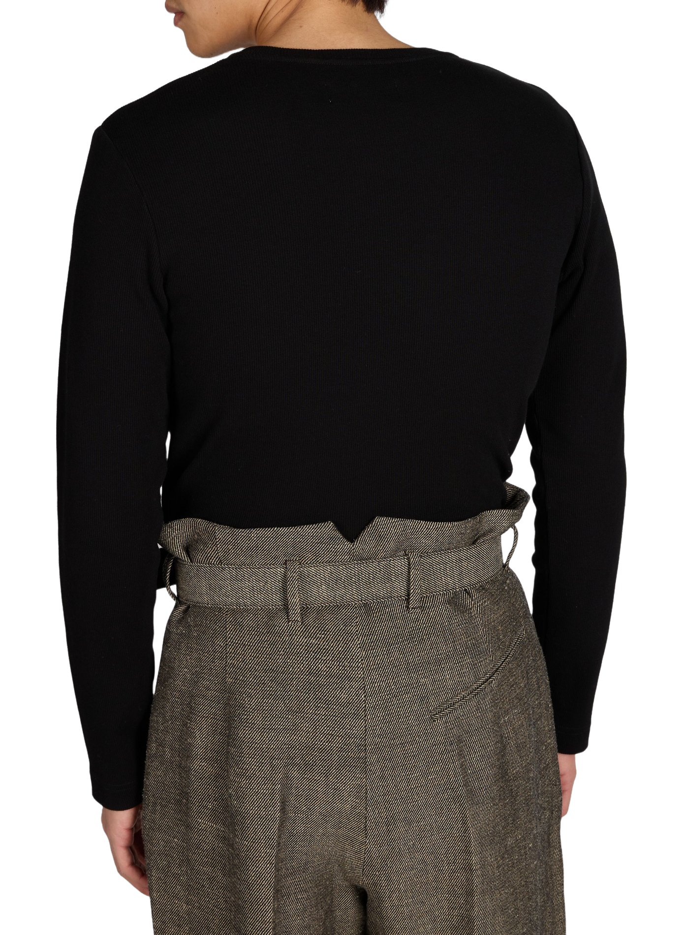 Long-sleeved T-shirt with logo  VIVIENNE WESTWOOD Black