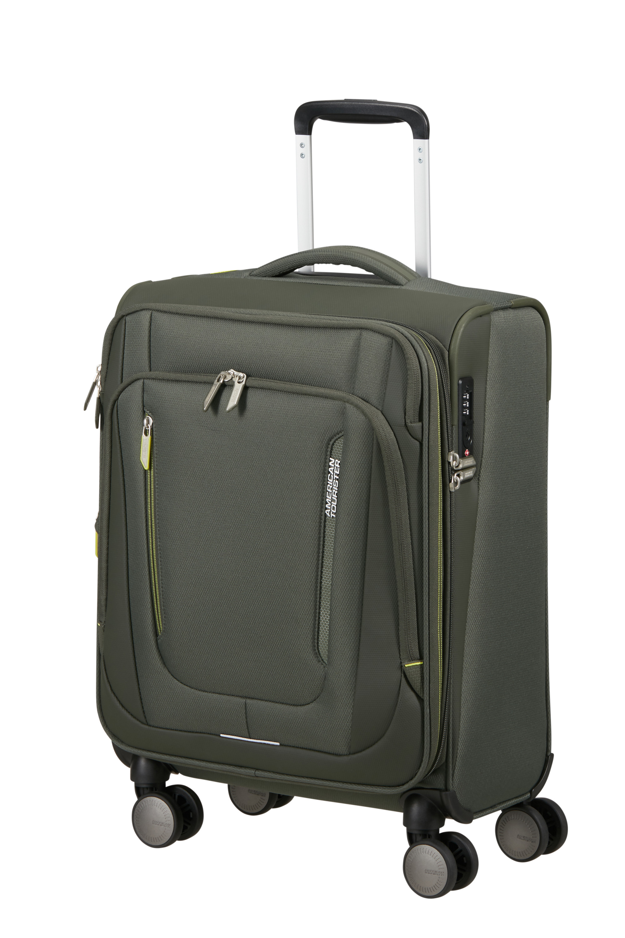 Wanderlite valise 4 roues taille s AMERICAN TOURISTER Kaki