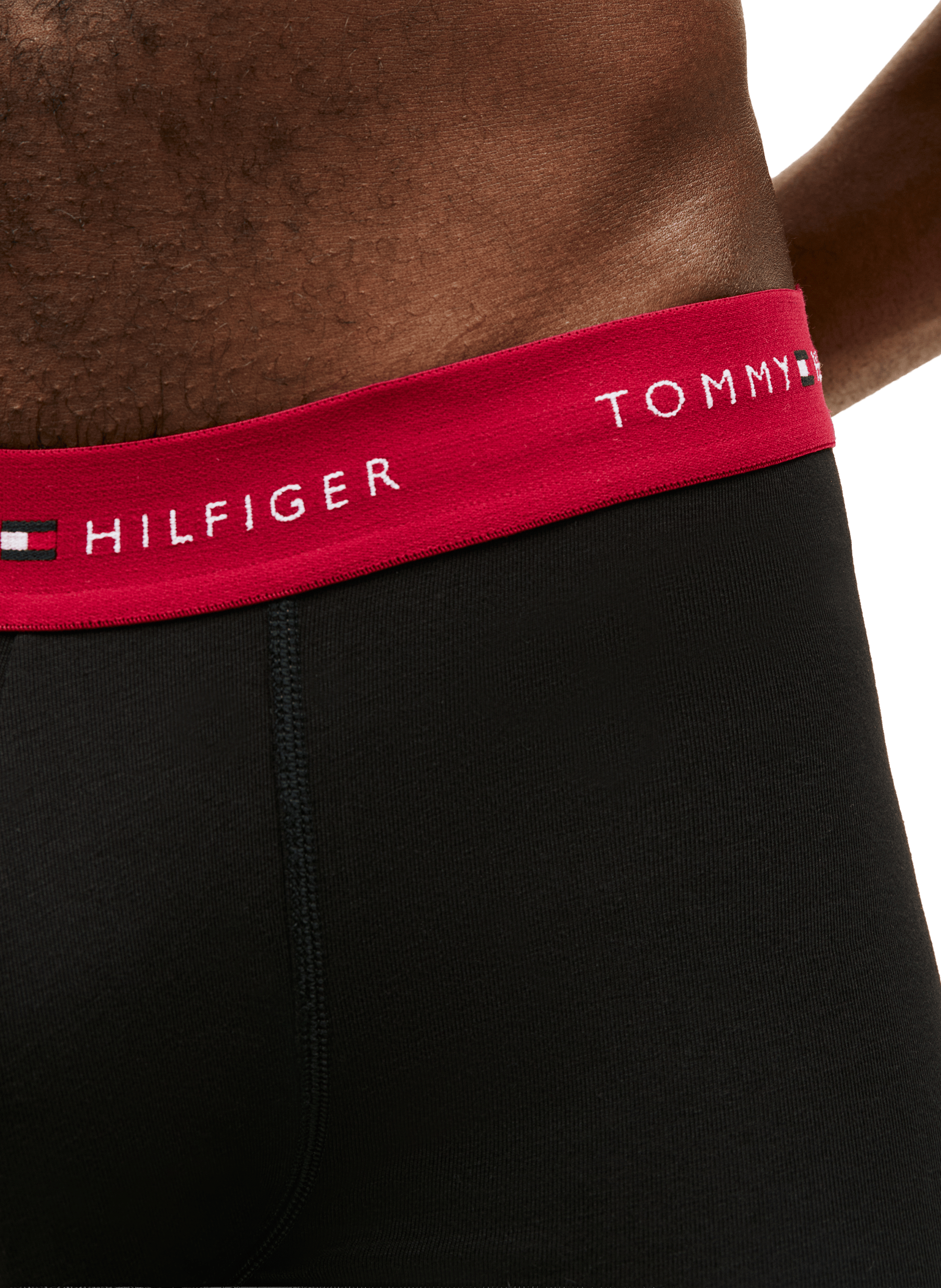 Lot de caleçons en coton mélangé TOMMY HILFIGER Noir