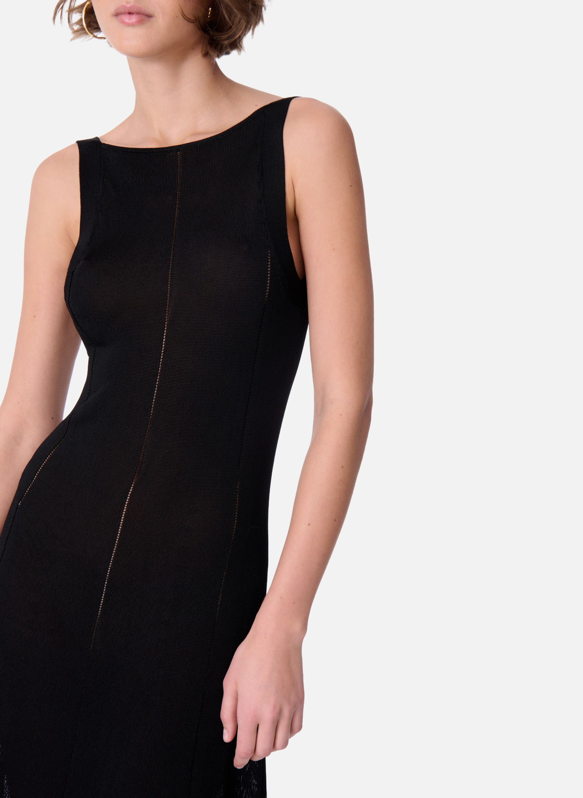 Robe Longue Emeraude VANESSA BRUNO Noir