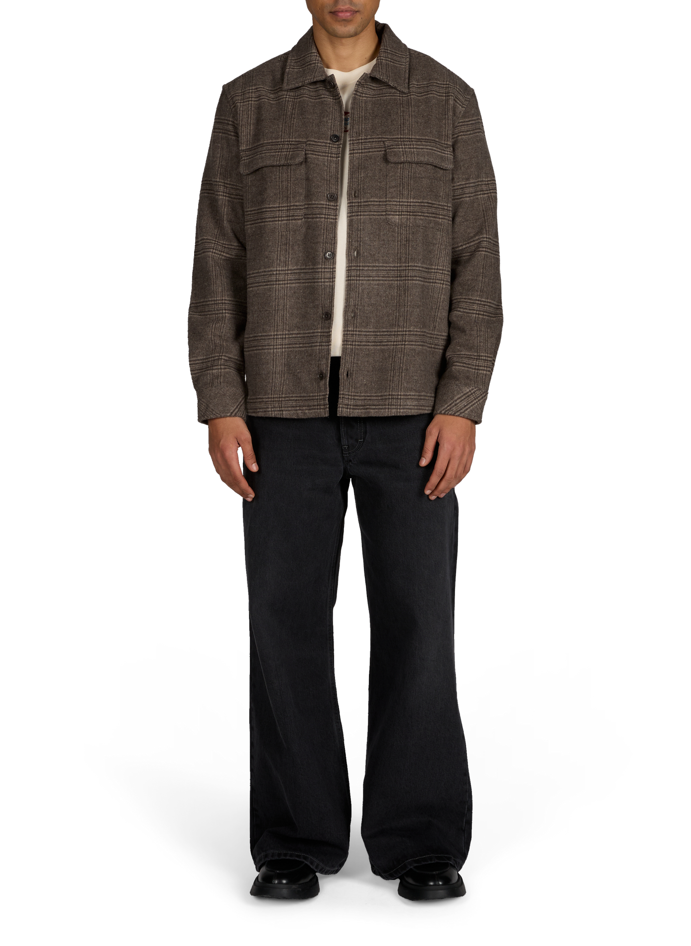 Wide-leg Gion cotton jeans JEANERICA DENIM Grey