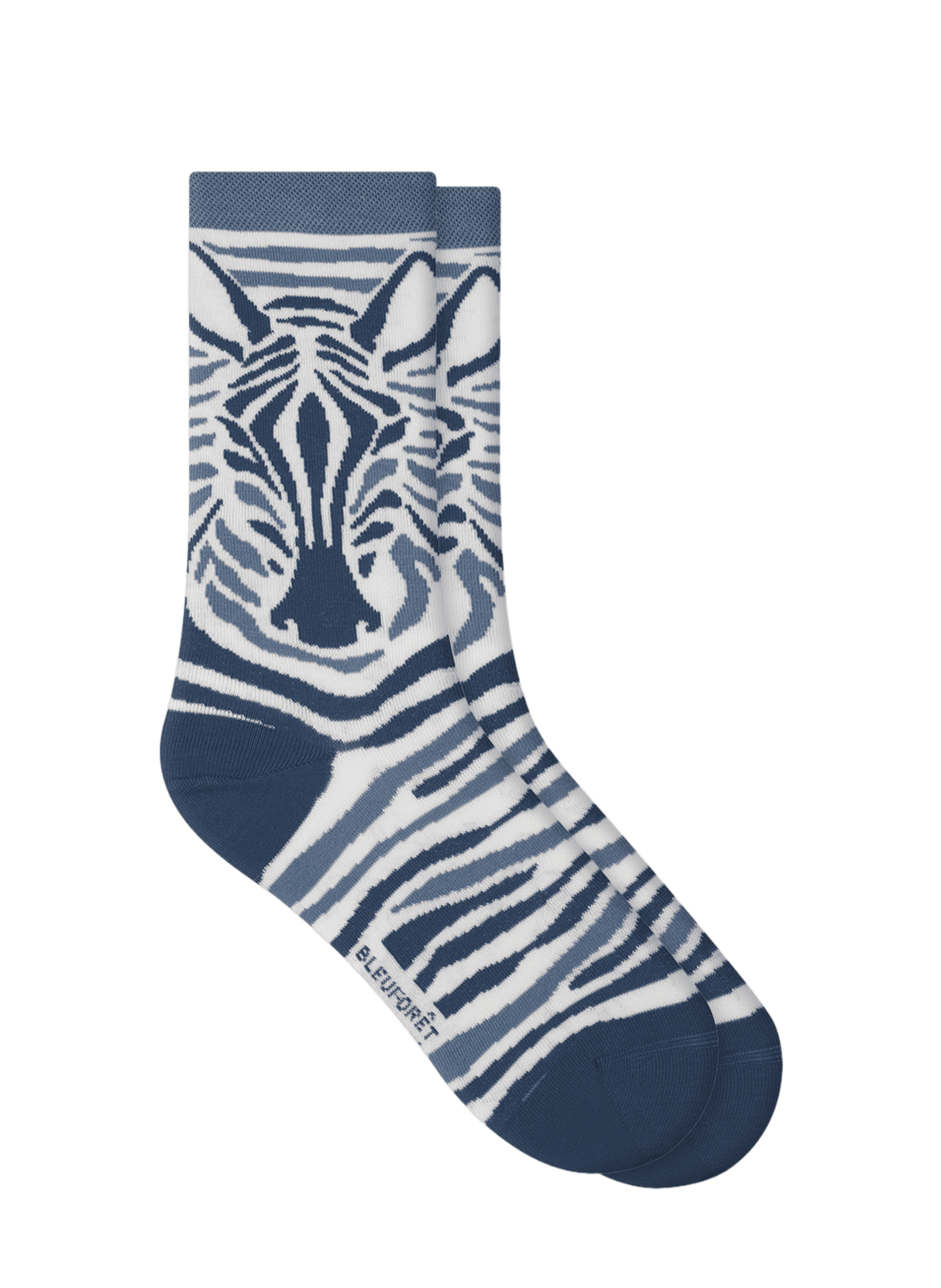 Chaussettes mi-hautes Zèbre BLEUFORÊT Multicolore