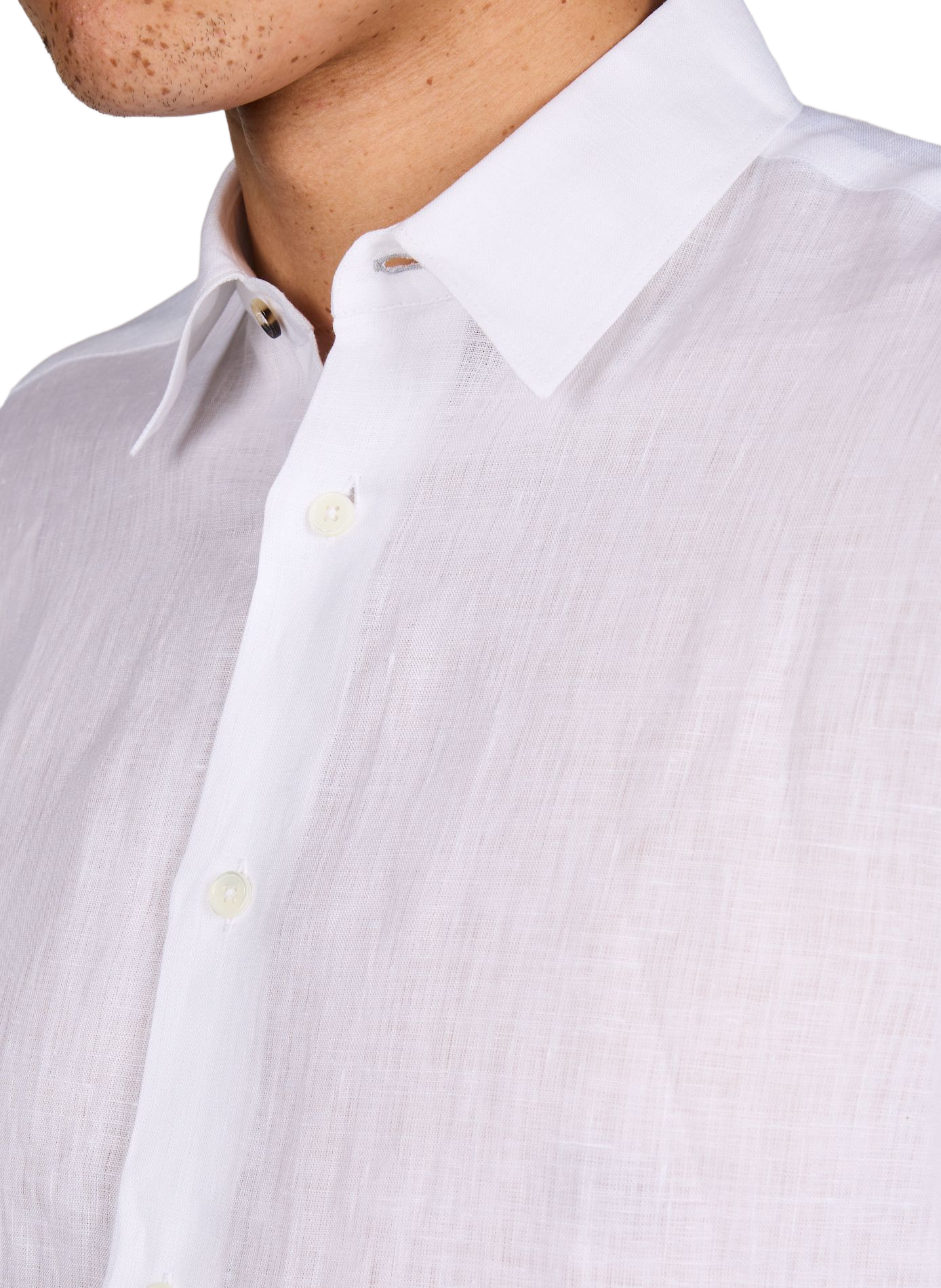 Classic linen shirt PAUL SMITH White