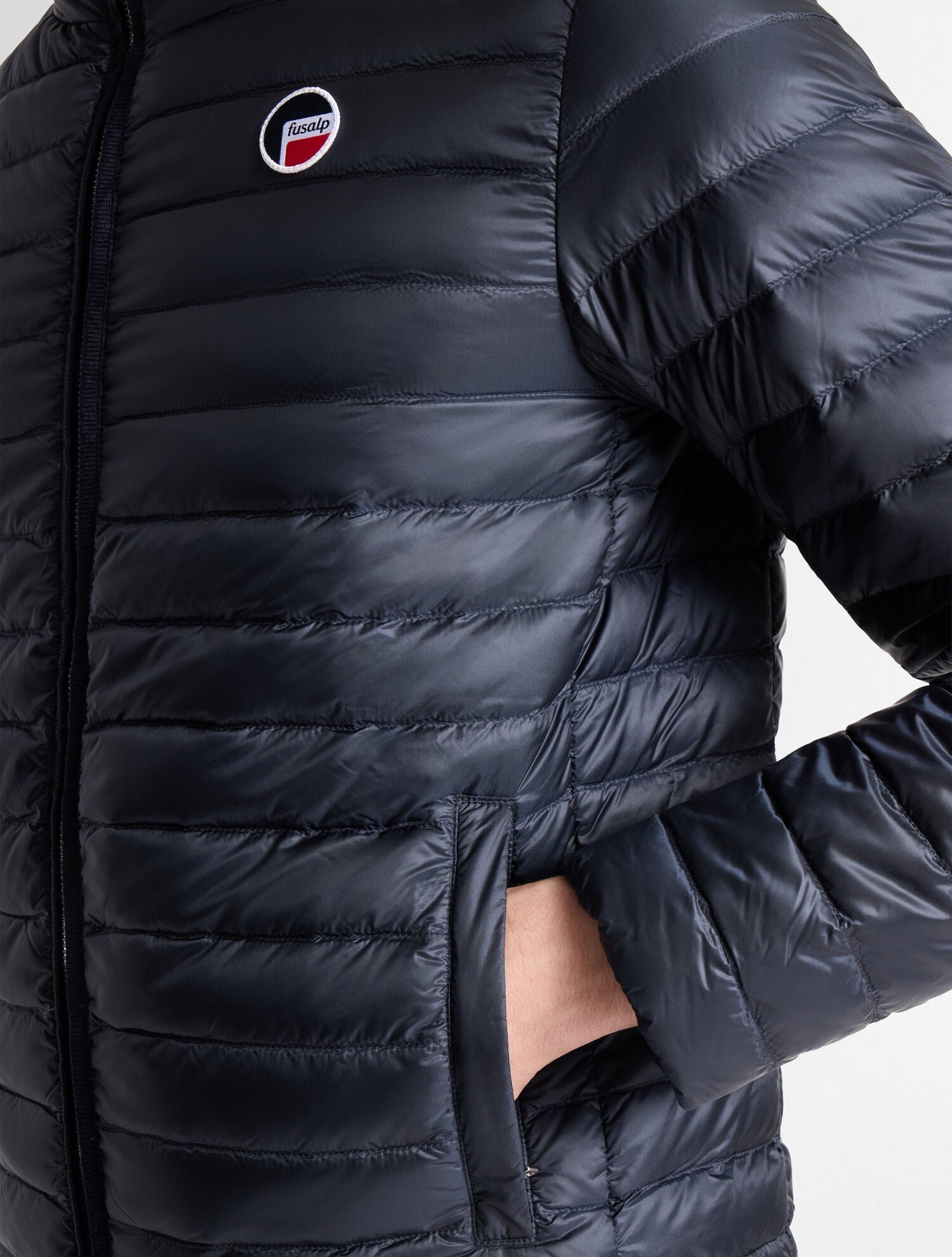 Veste skarno col montant coupe regular FUSALP Bleu