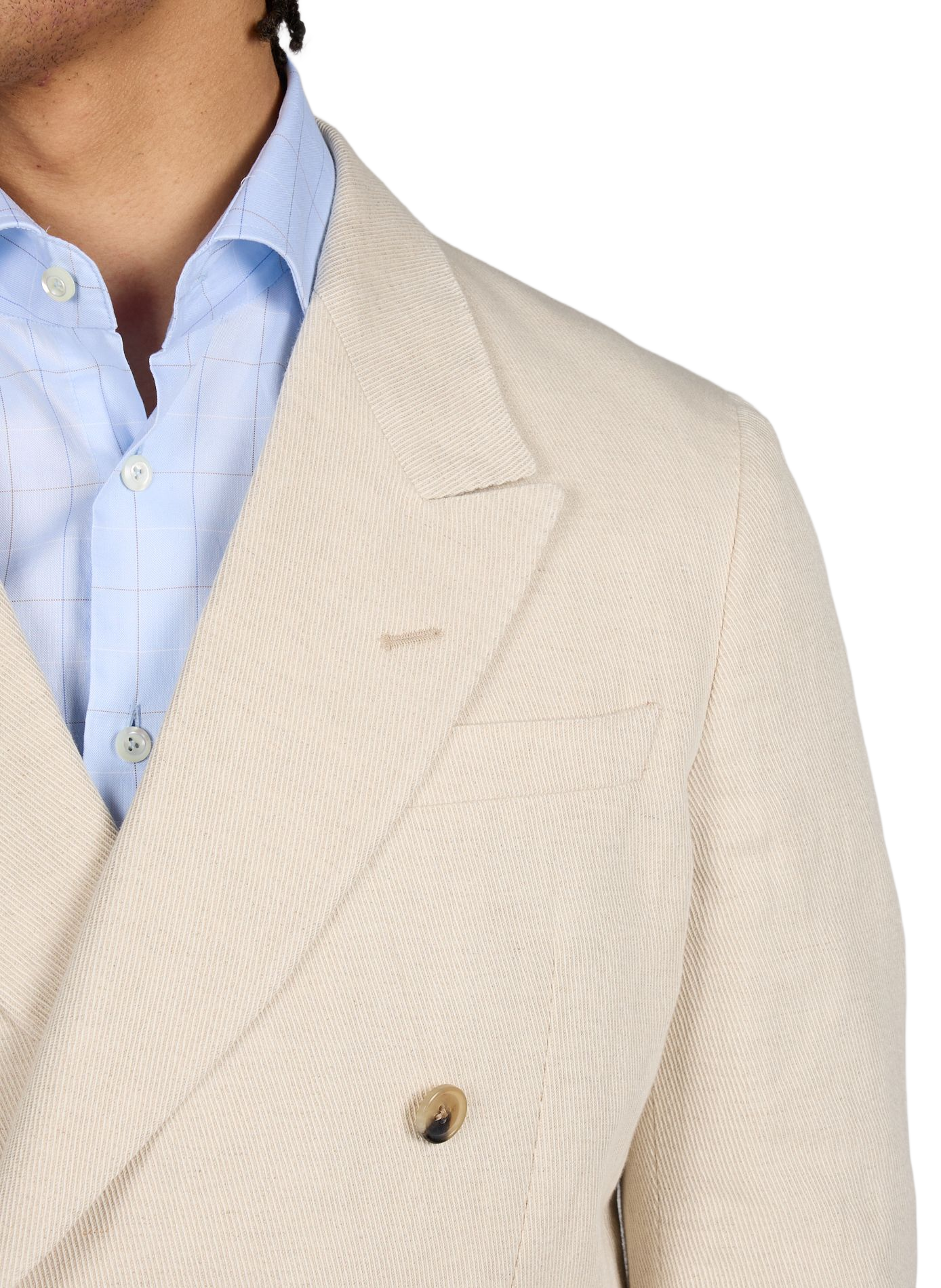 Blazer en coton et lin PAUL SMITH Beige