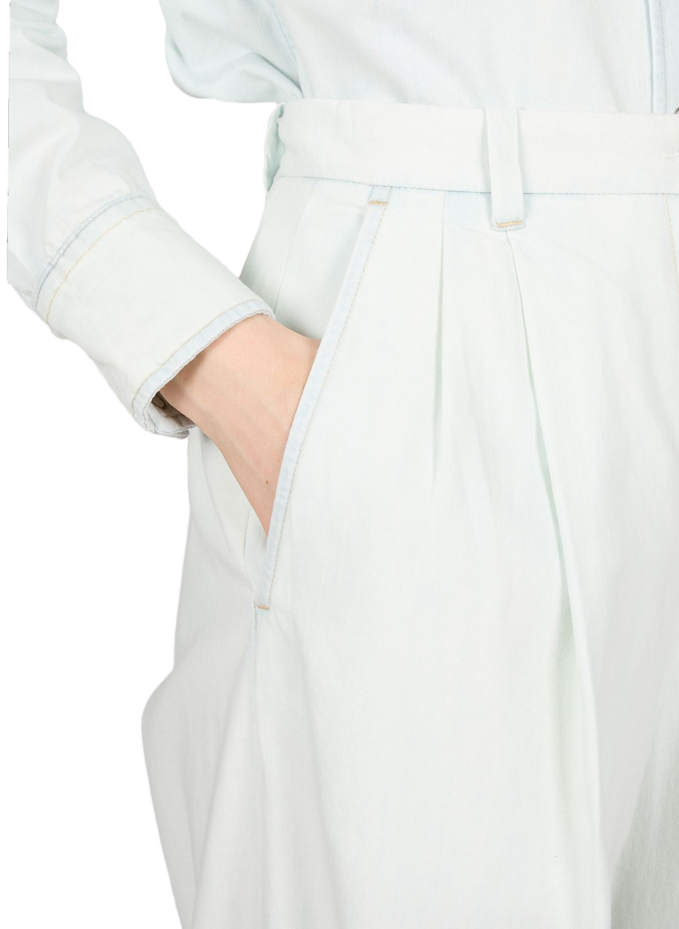 Ginny cotton pants A.P.C. Beige