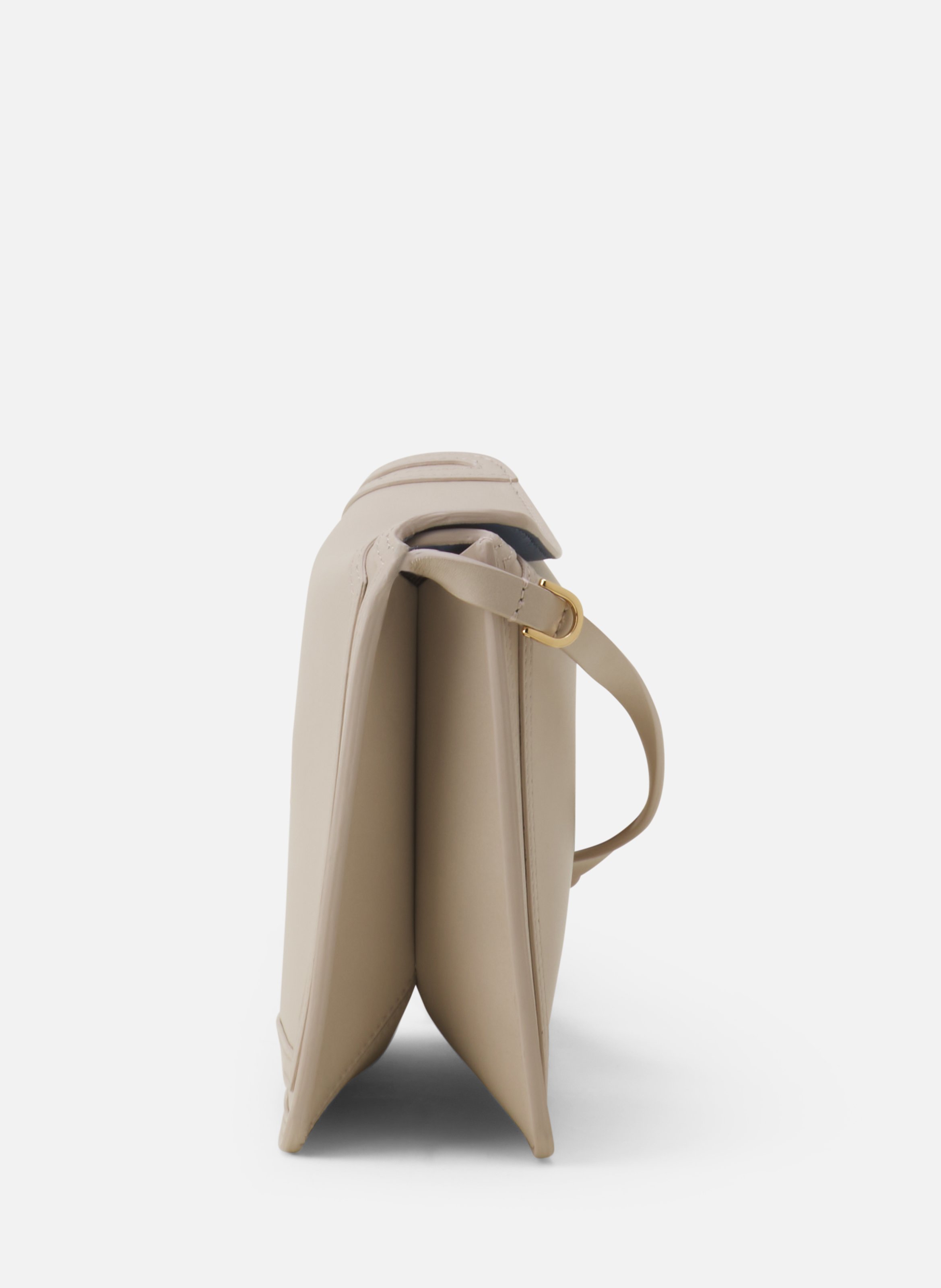 Sac compagnon 16  en cuir LANVIN Blanc