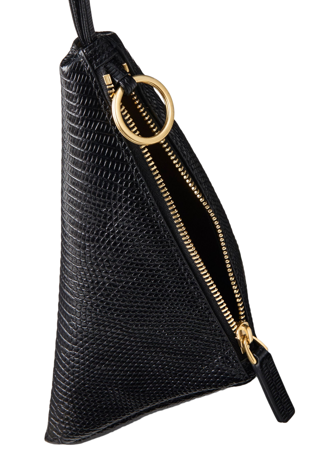 Solid leather clutch CALVIN KLEIN COLLECTION Black