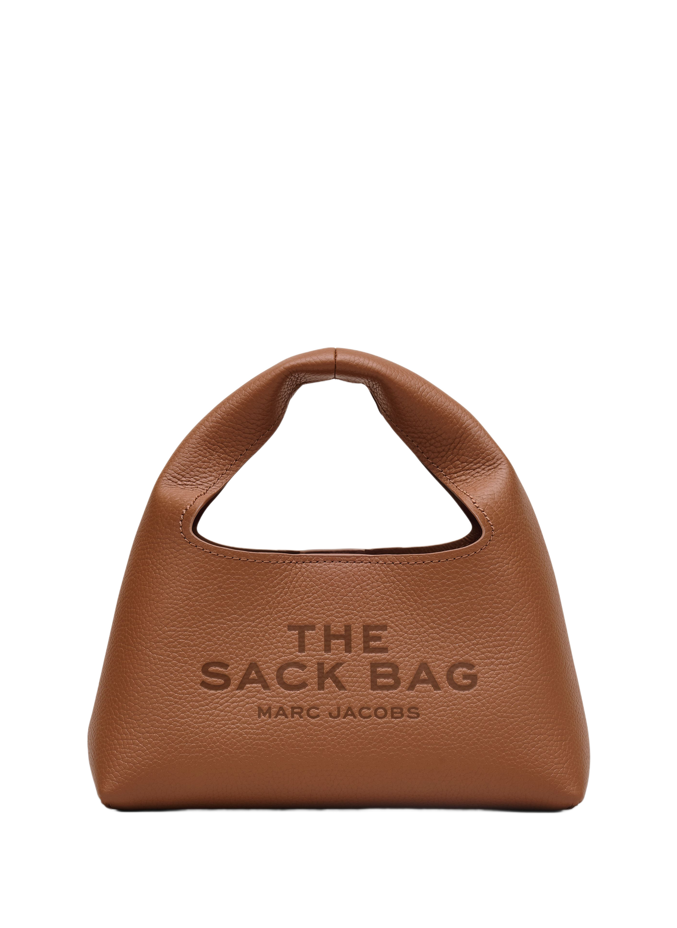 Sac à main The Mini Sack Bag MARC JACOBS Marron