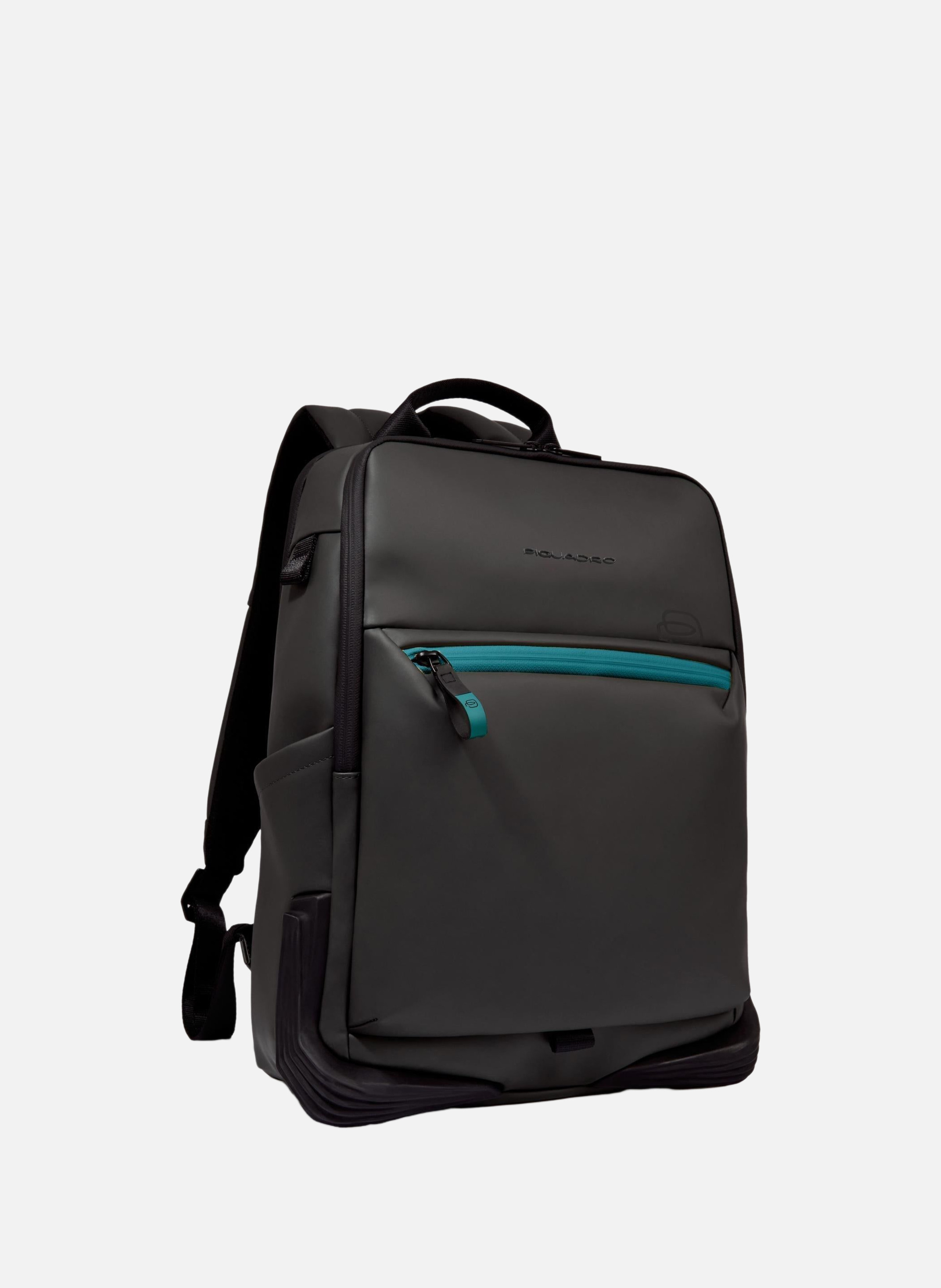 Water resistant computer 14" backpack PIQUADRO Black