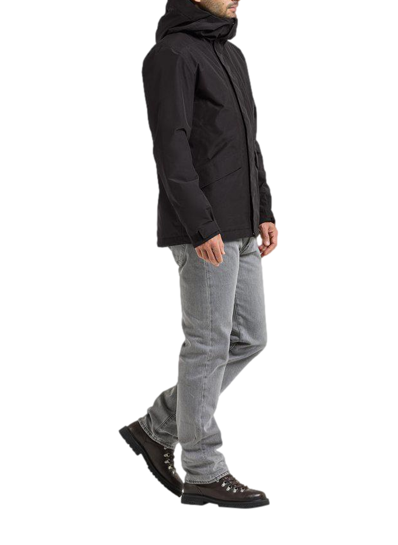 Adam Hooded Puffer Jacket DIDRIKSONS Black