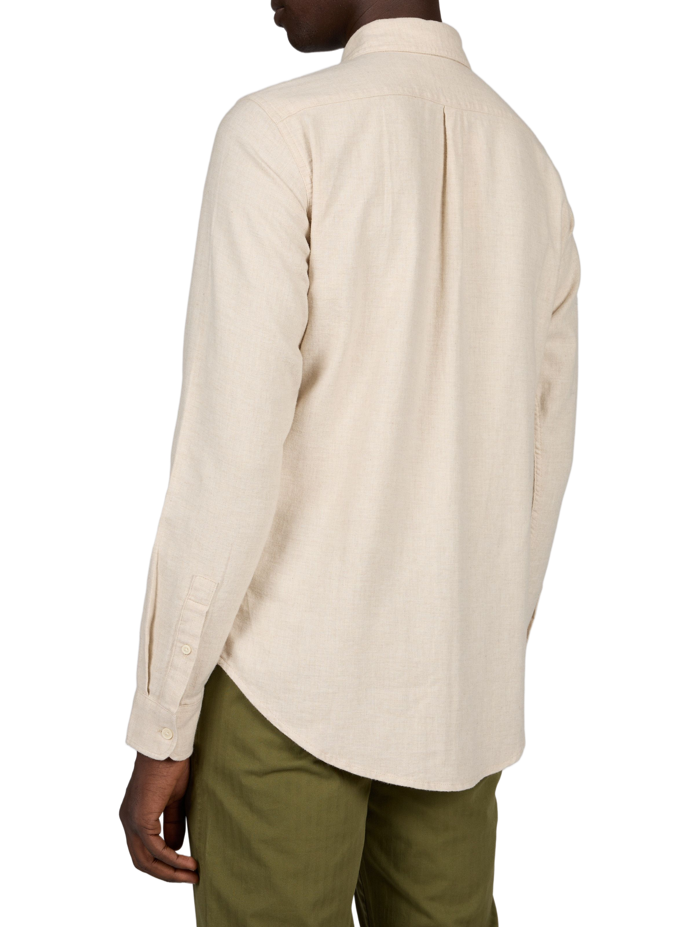 Chemise droite en coton DOCKERS Beige
