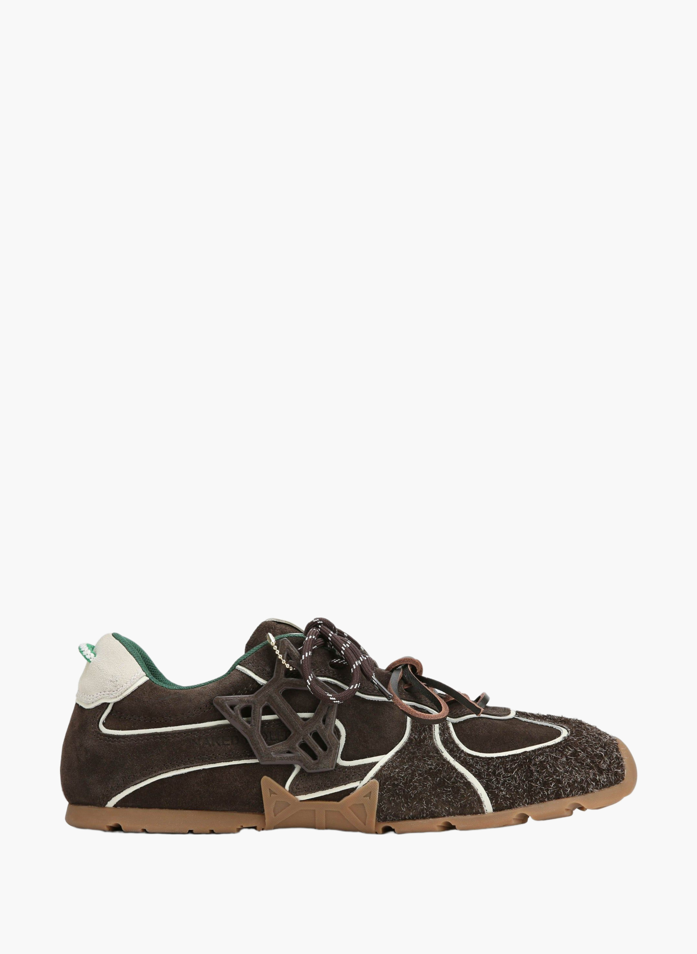 Baskets ace m en daim NAKED WOLFE Marron