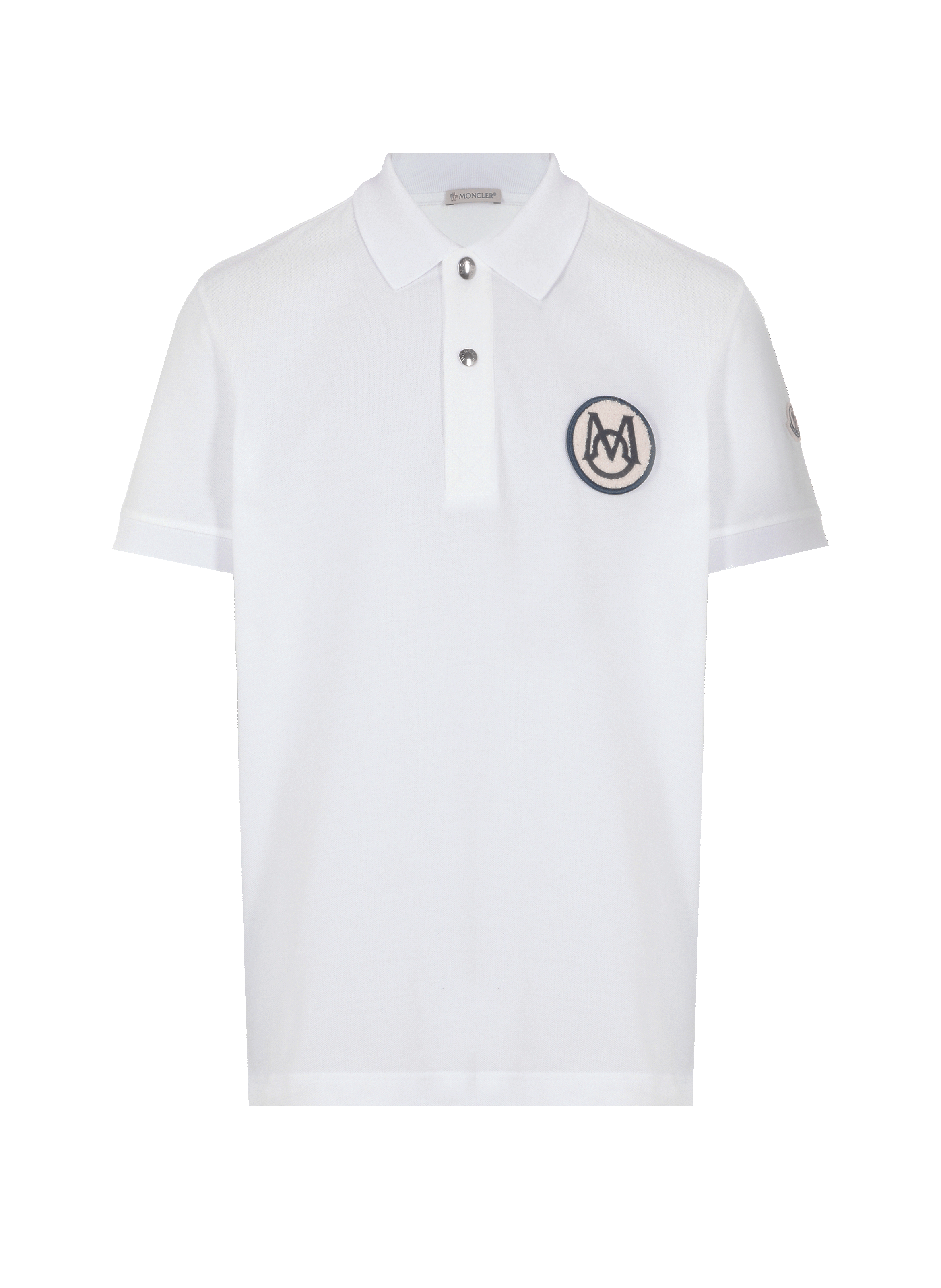 Polo à col boutonné