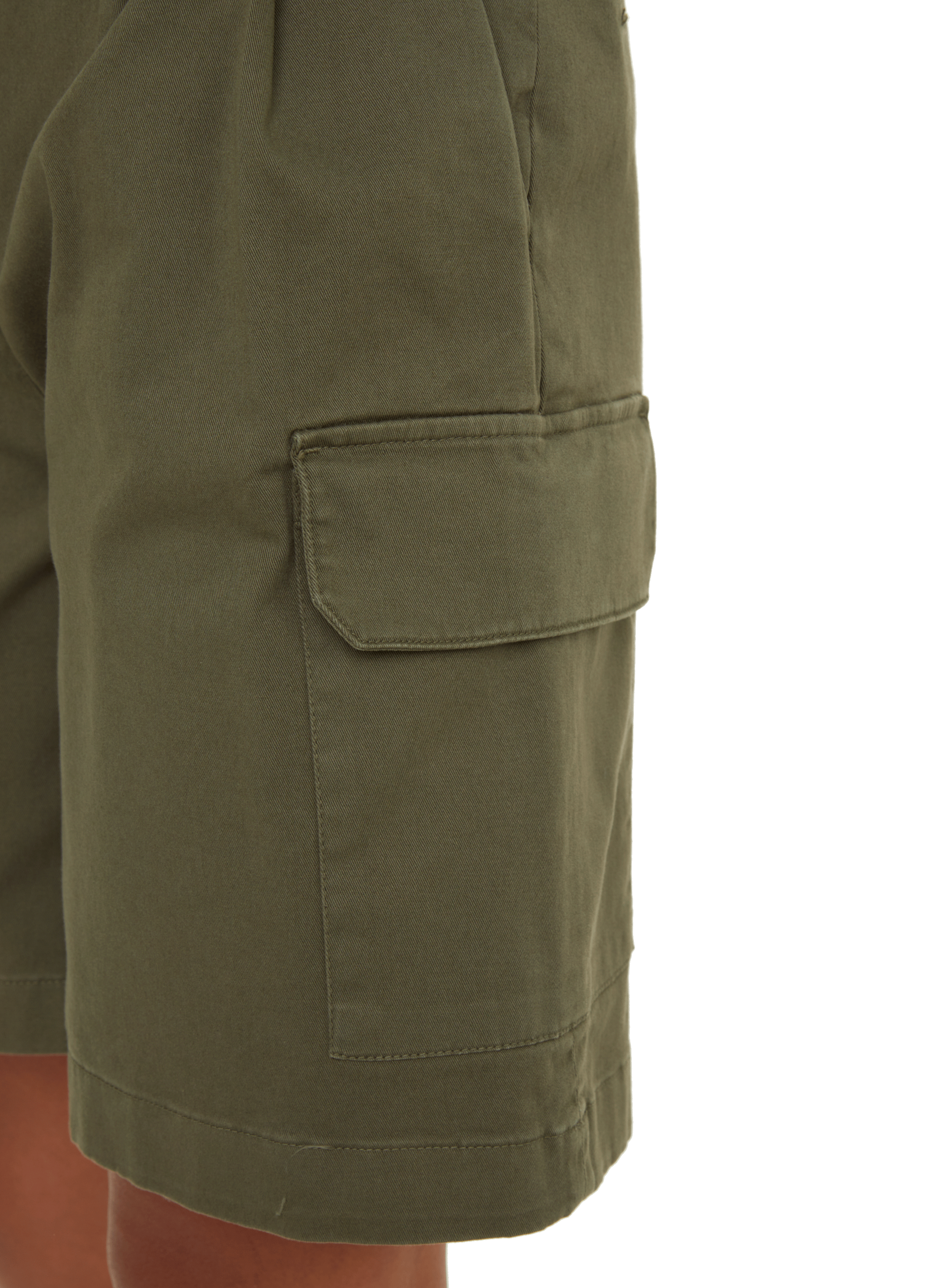 Bermuda cargo Randy en coton SAISON 1865 Vert