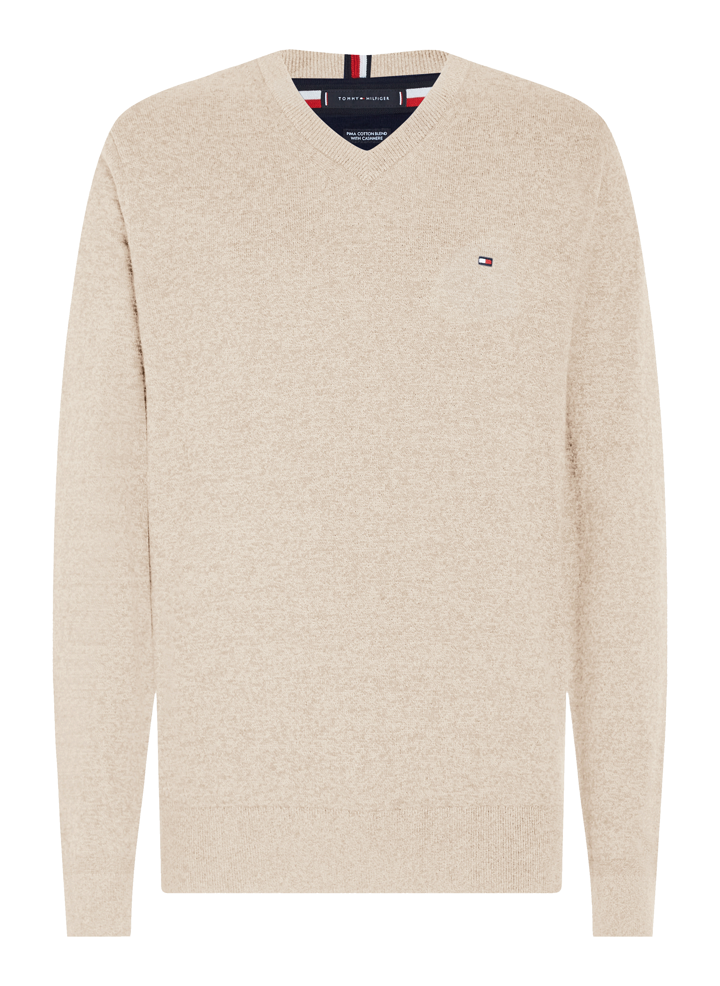 Pull en coton et cachemire mélangé