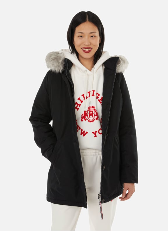 PARKA WITH FAUX FUR HOOD TOMMY HILFIGER for WOMEN Printemps