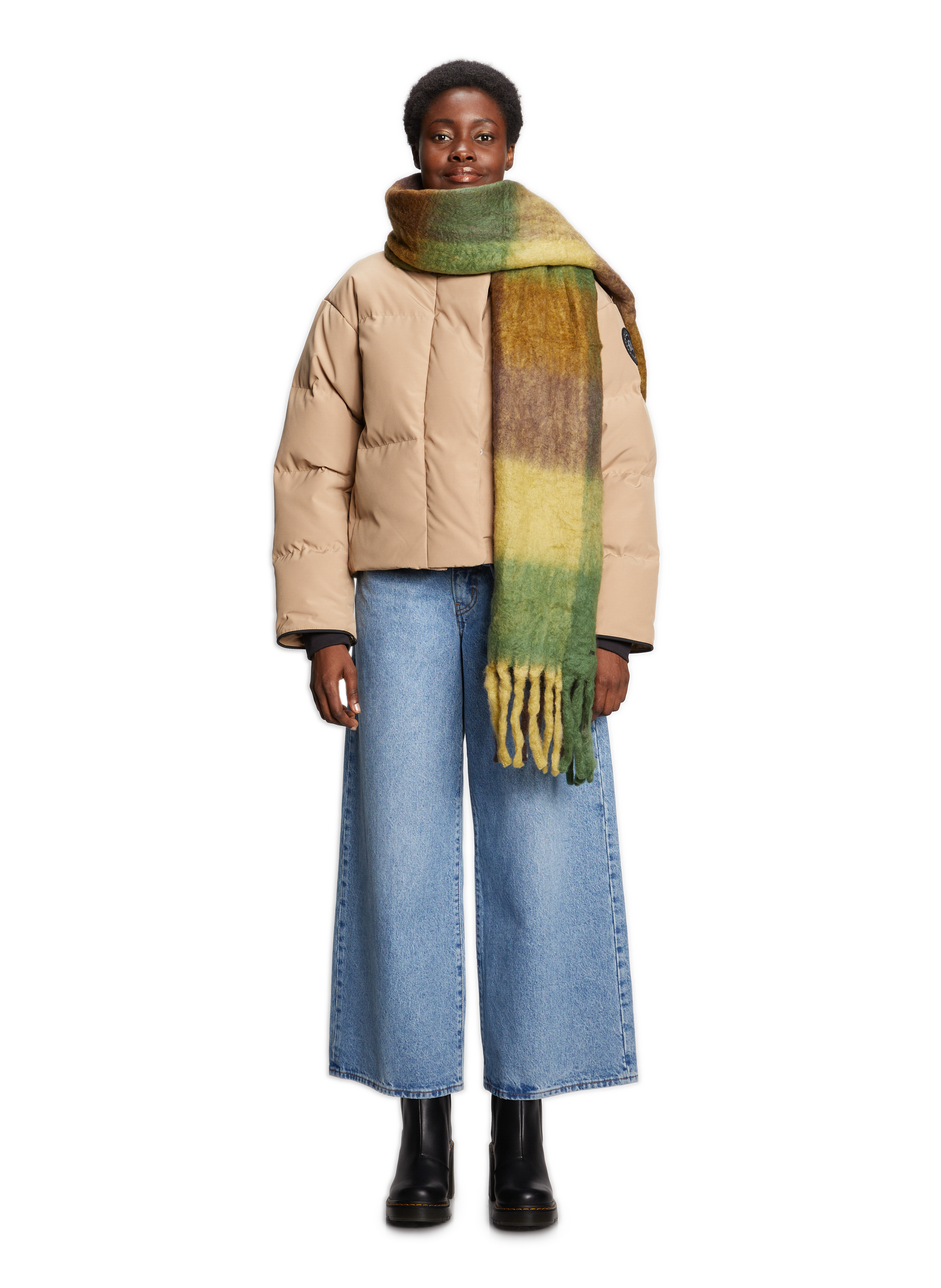 Doudoune courte matelassée  CANADA GOOSE Beige