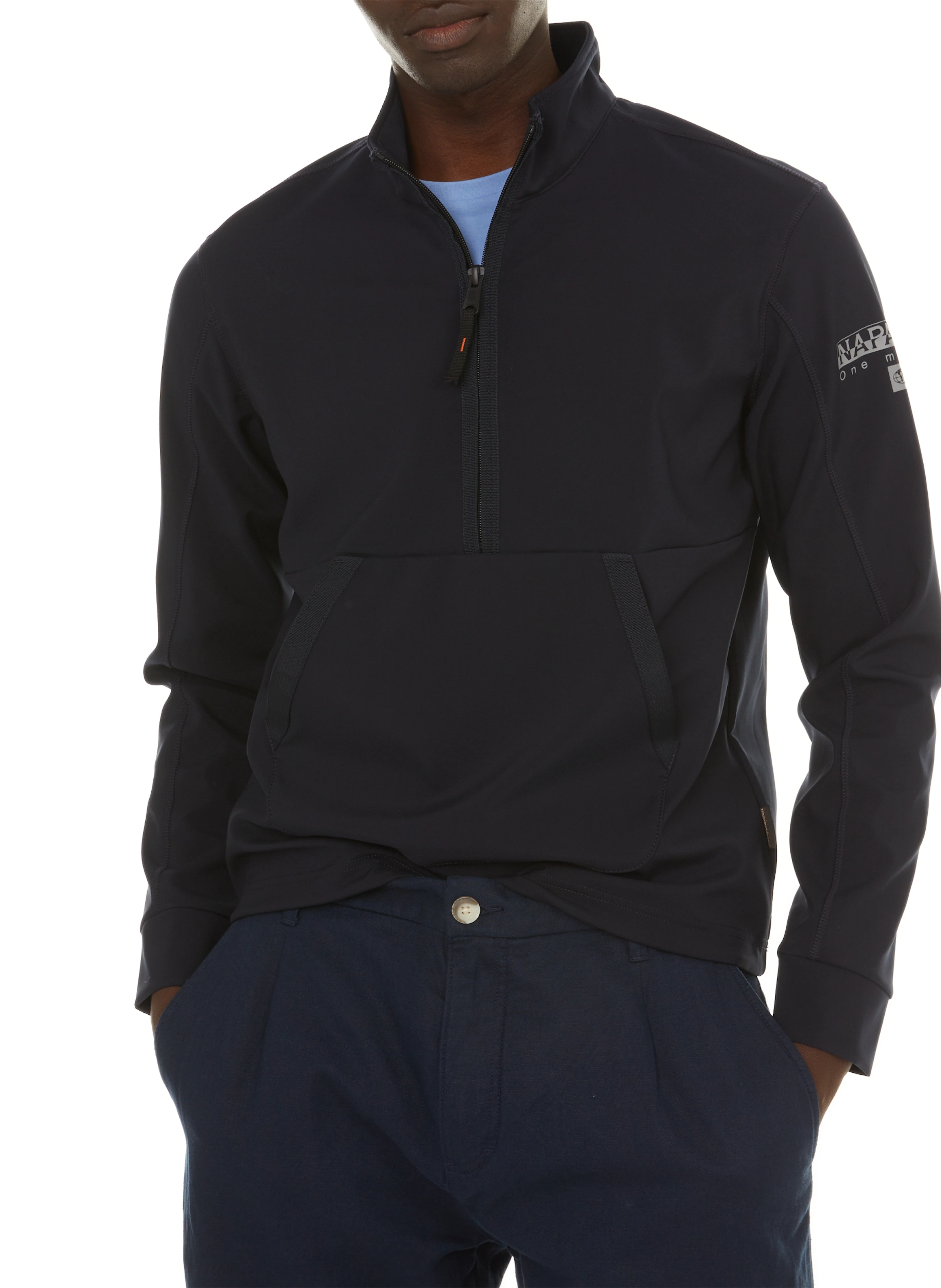 Beret en lin  STETSON Bleu