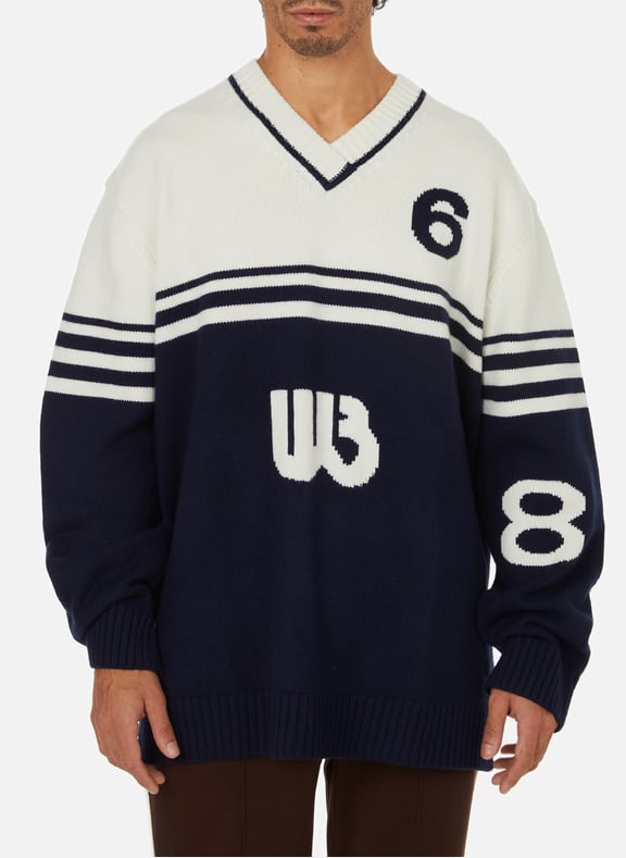 Pull en laine Beige by WALES BONNER WALES BONNER Pull en laine Beige