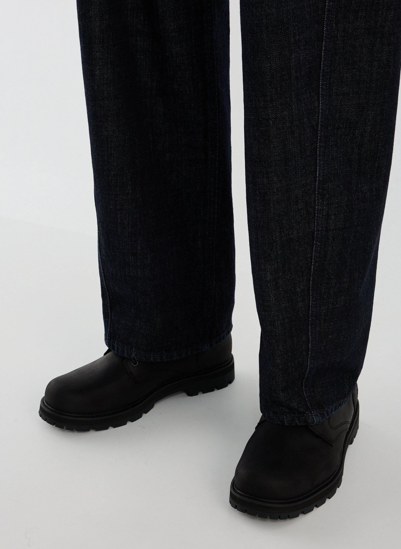 Ankle boots with silver tips TIMBERLAND Black