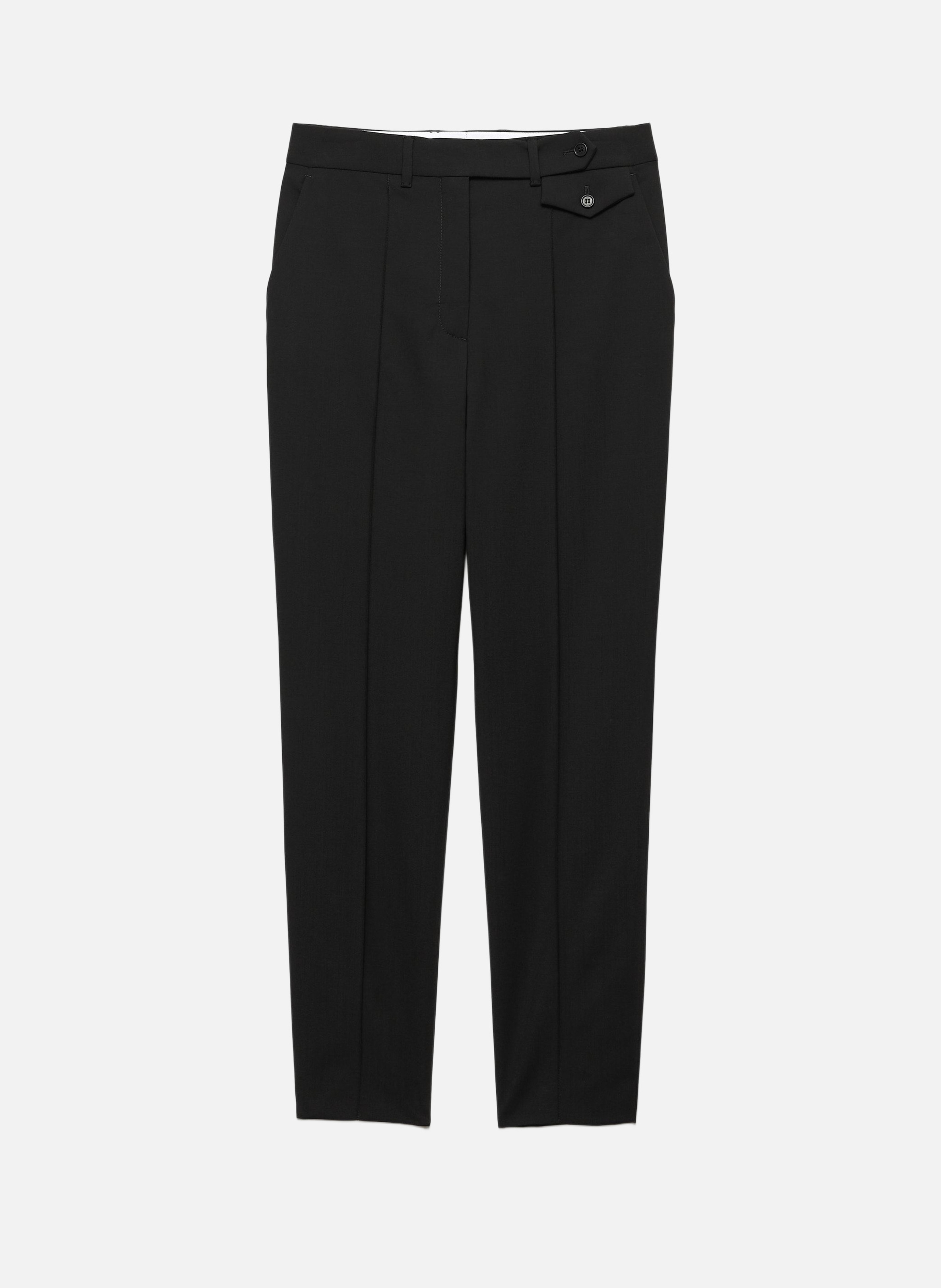 Pantalon en laine légère PRADA Noir