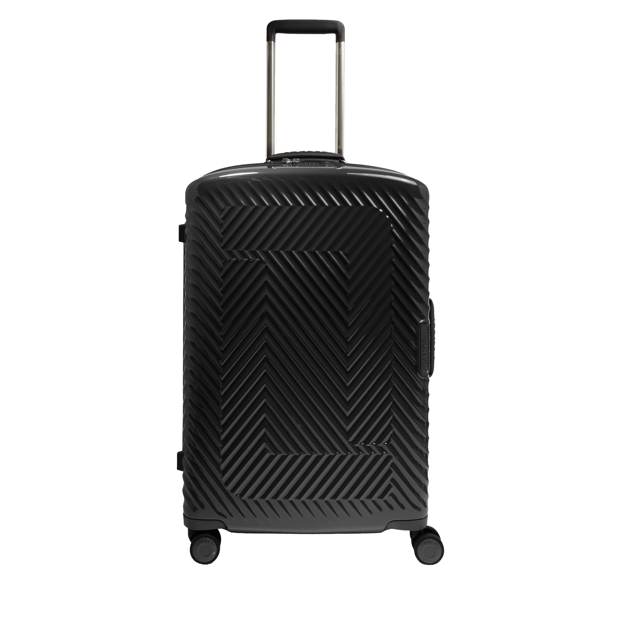 Valise medium 4 roues atlas de lancel en polycarbonate LANCEL Noir