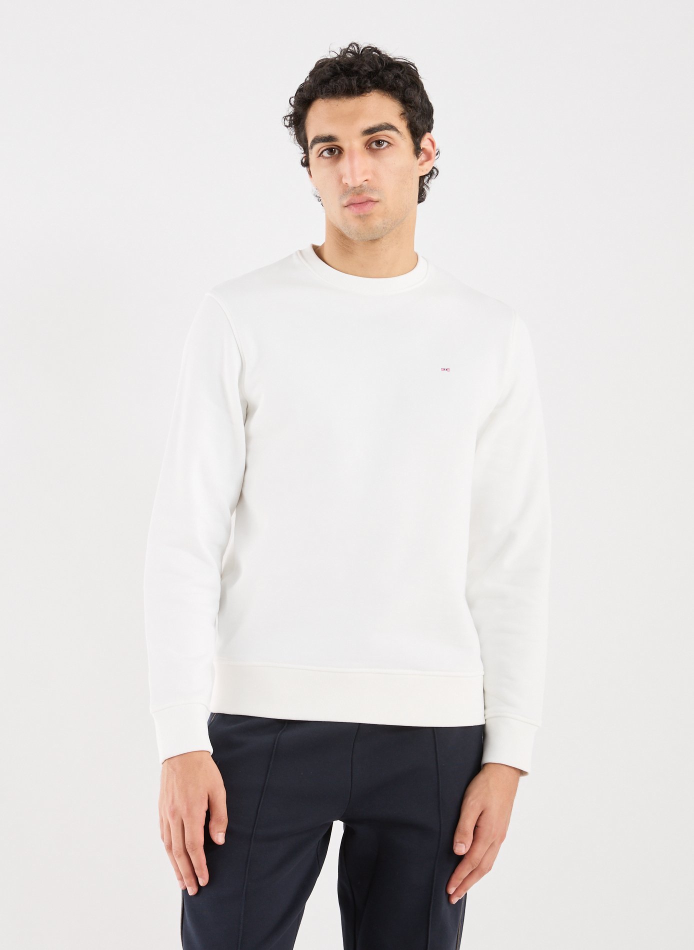 EDEN PARK Plain cotton sweatshirt Beige