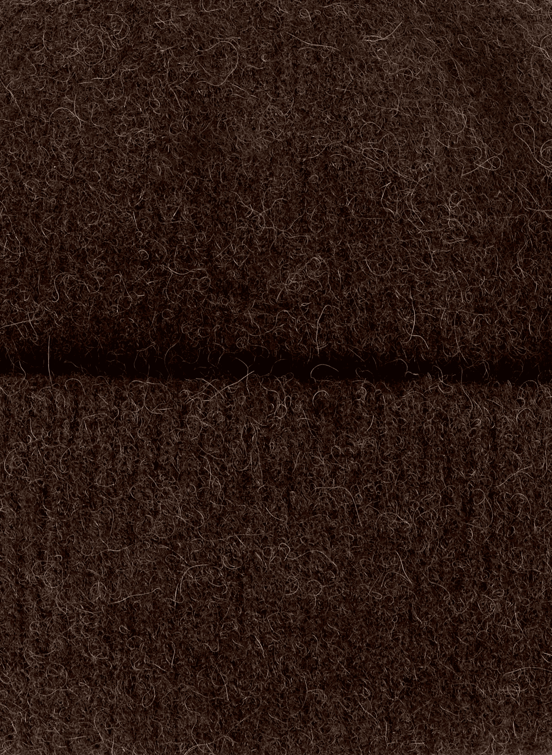 Ribbed hat in wool and alpaca blend SAMSOE SAMSOE Black