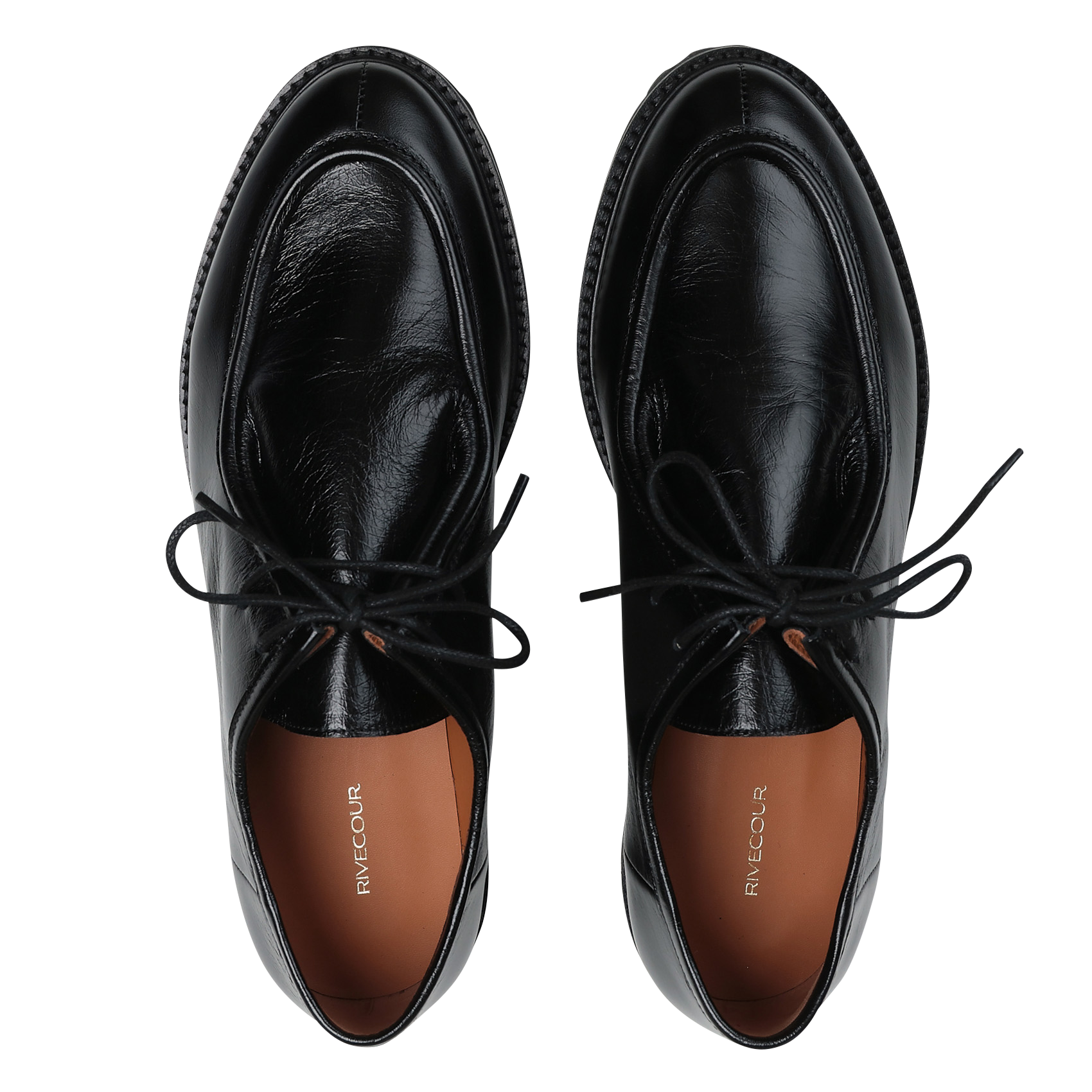 Derbies en cuir n°183 RIVECOUR Noir