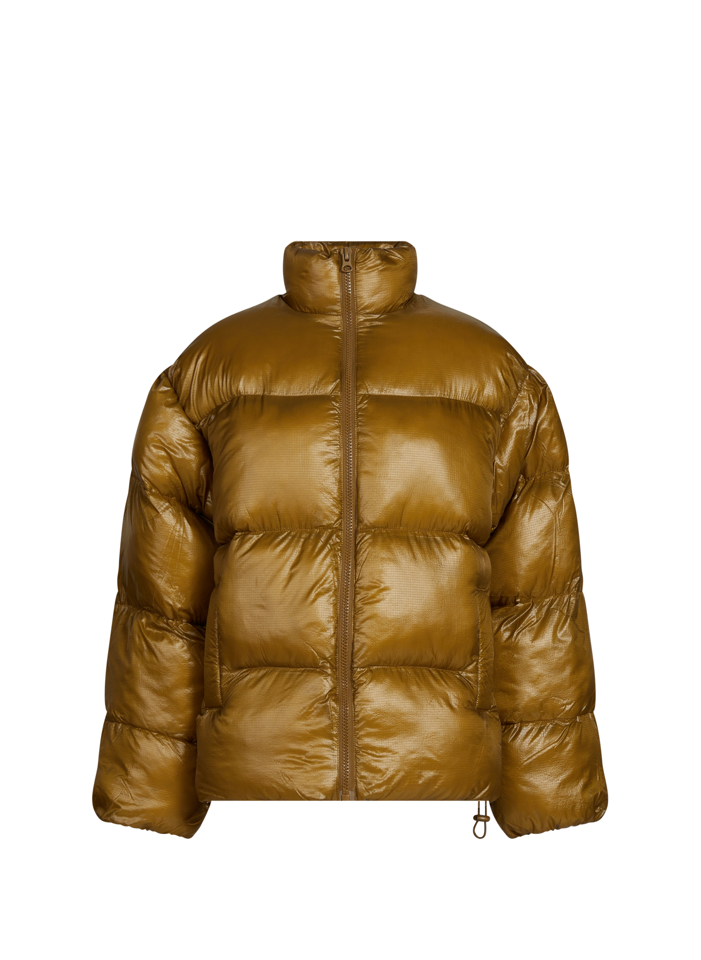 Doudoune droite TOPSHOP Kaki