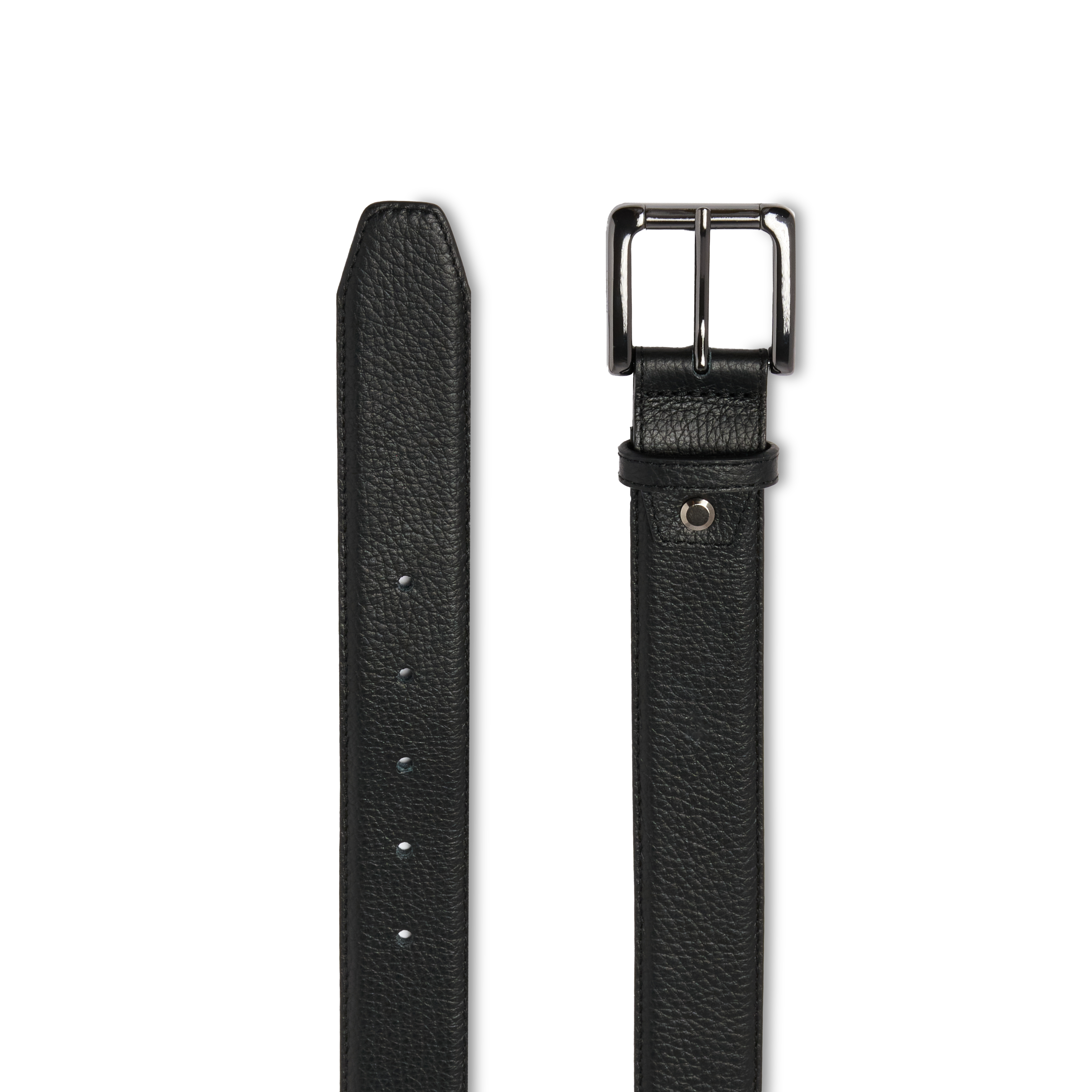 Ceinture 35mm charlie de lancel en cuir LANCEL Noir