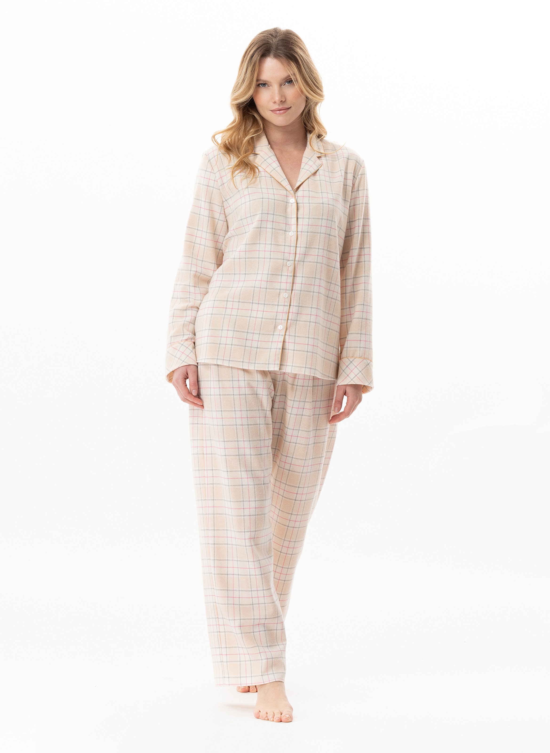 Pyjama boutonné en coton montauk 106 LE CHAT Multicolore