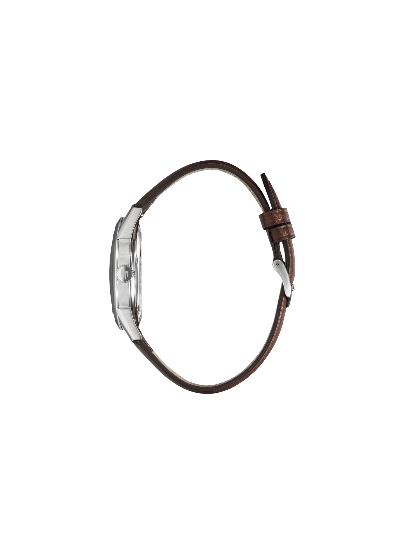 Montre quartz bracelet en cuir LIP Vert