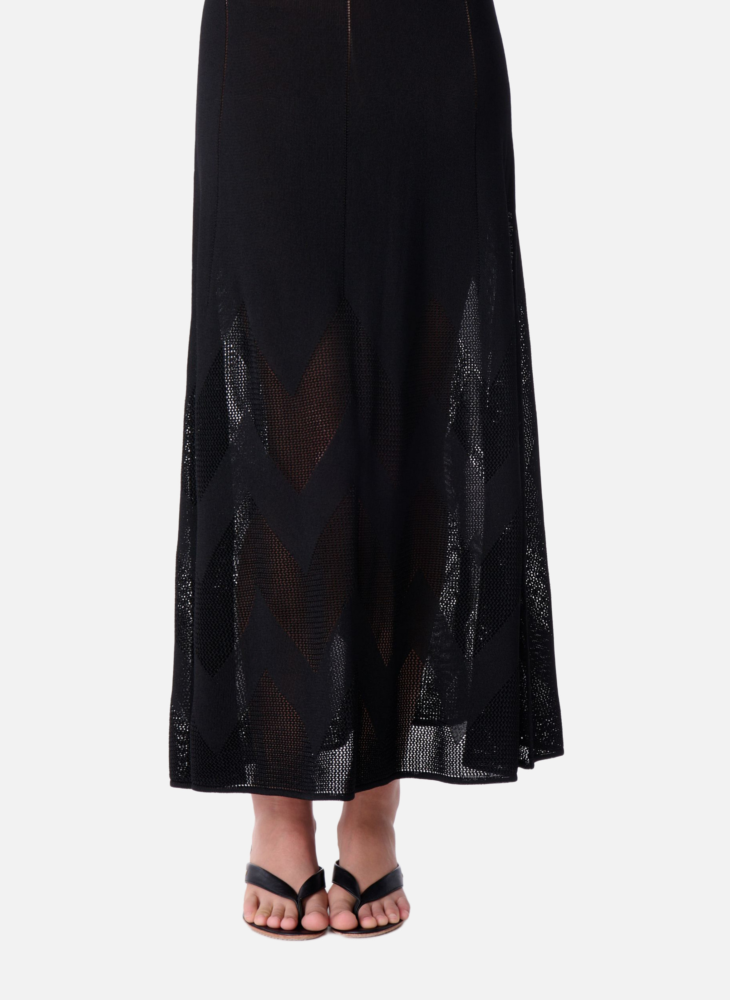 Robe Longue Emeraude VANESSA BRUNO Noir