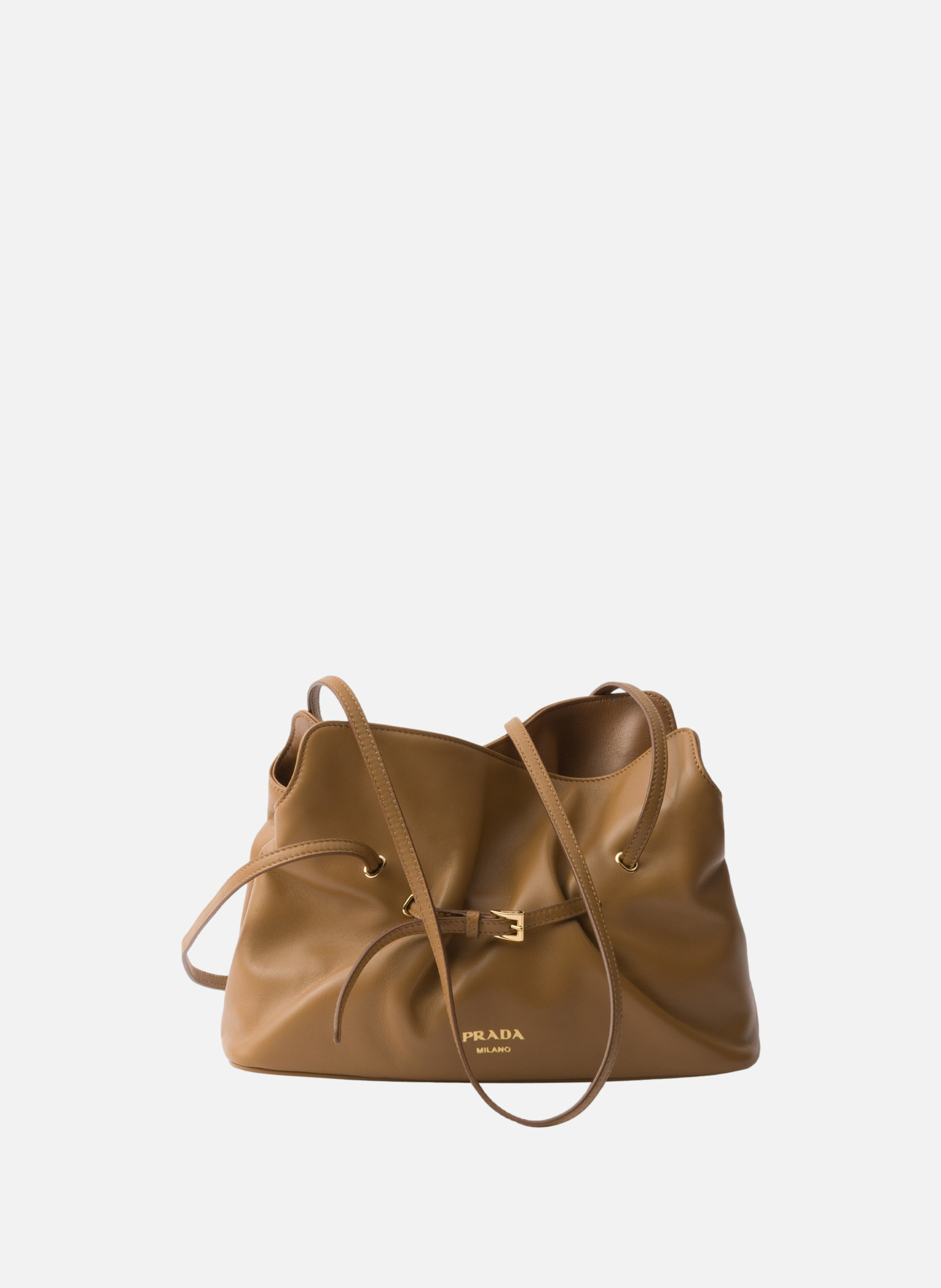 Petit sac prada dada en cuir nappa PRADA Marron