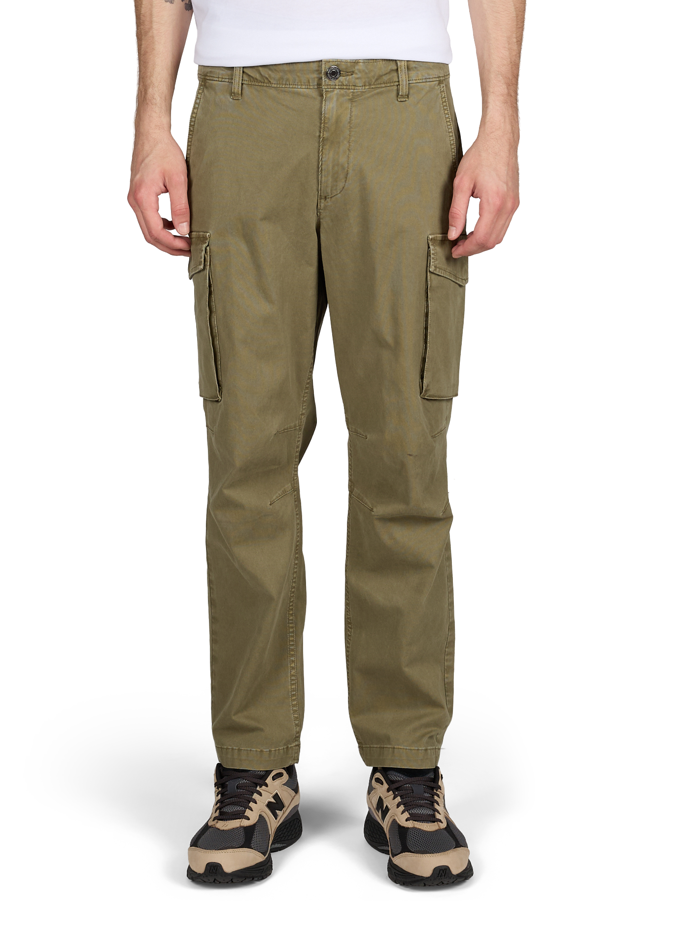 Pantalon cargo droit uni TIMBERLAND Kaki