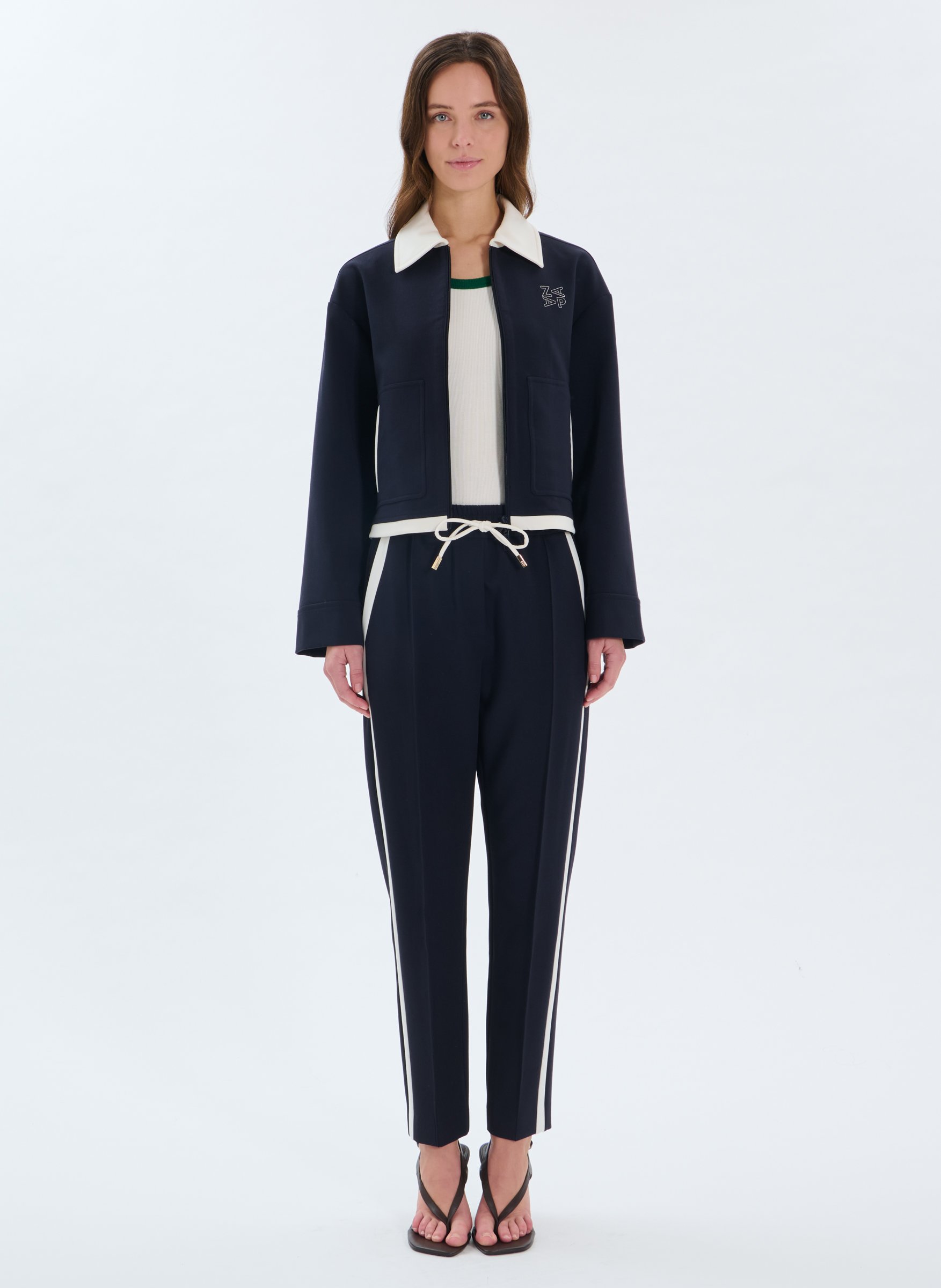 Pantalon  pielo ZAPA Bleu