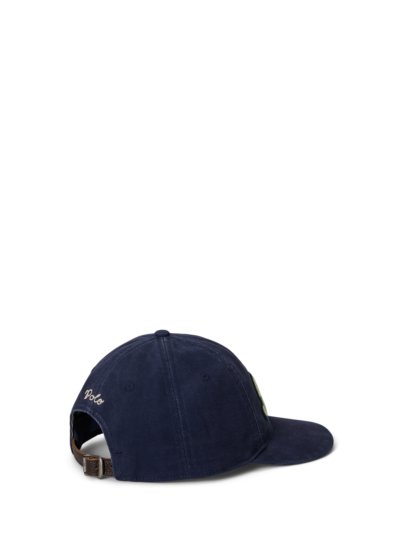 Casquette à logo brodé en coton POLO RALPH LAUREN Bleu