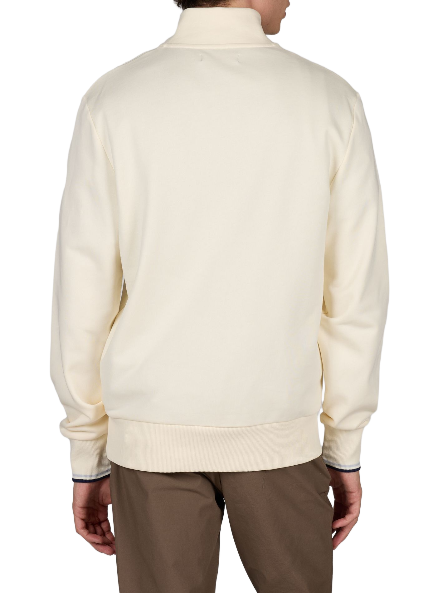 Cotton sweatshirt FRED PERRY Beige