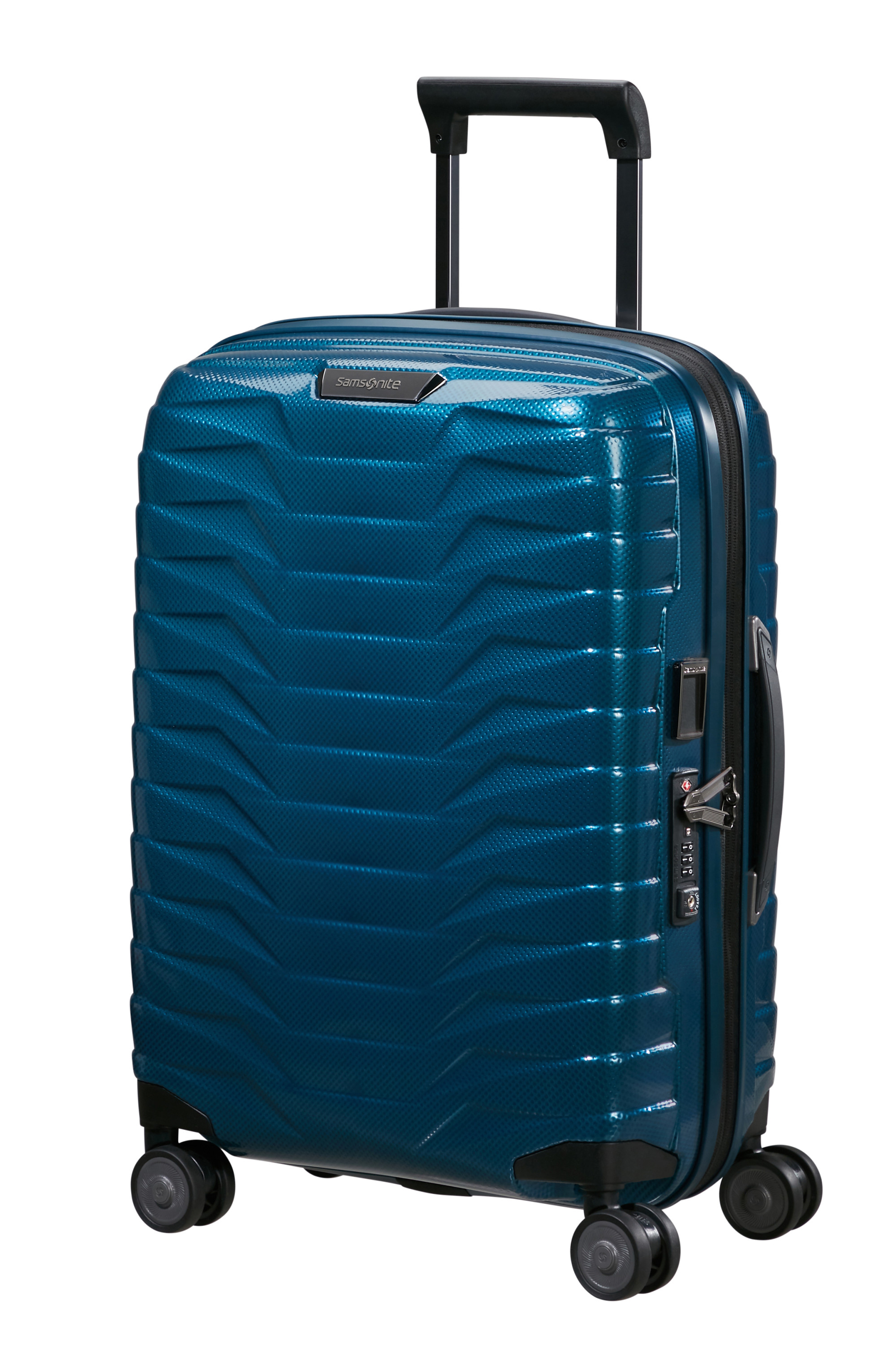 Proxis valise 4 roues taille s  Petrol blue