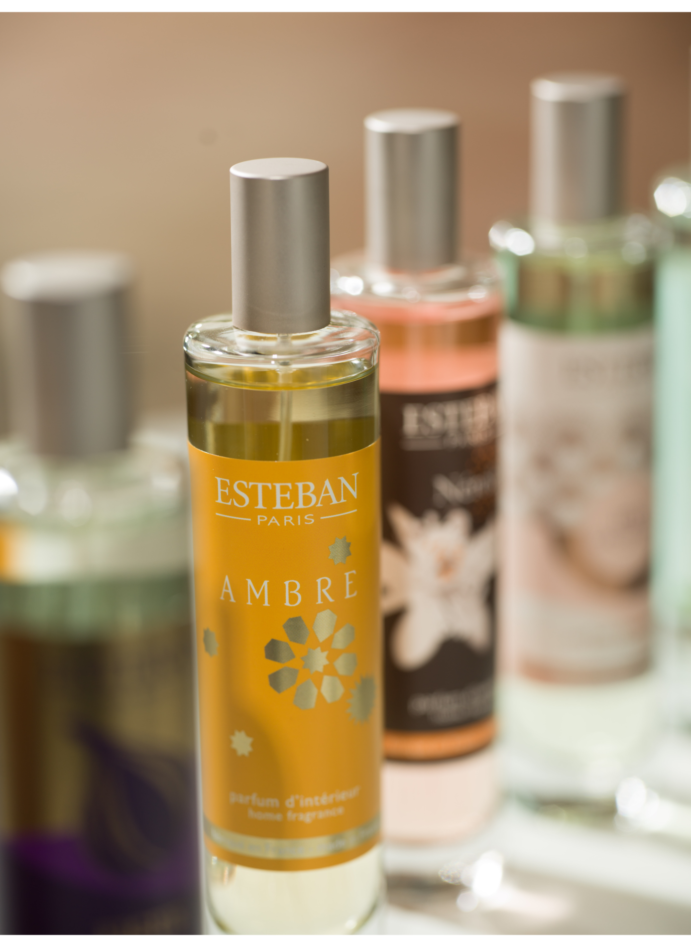 Vaporisateur Ambre 75 ml ESTEBAN Jaune