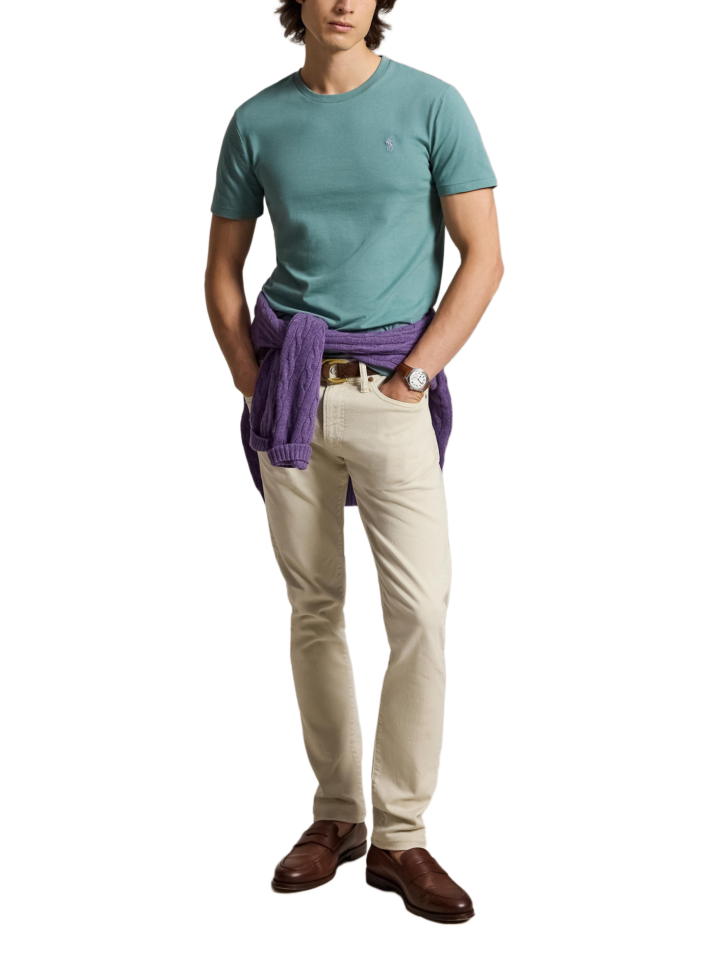 Classic Cotton T-Shirt | Green POLO RALPH LAUREN Men