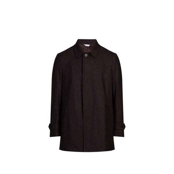 Manteau droit en laine vierge Manteau droit en laine vierge