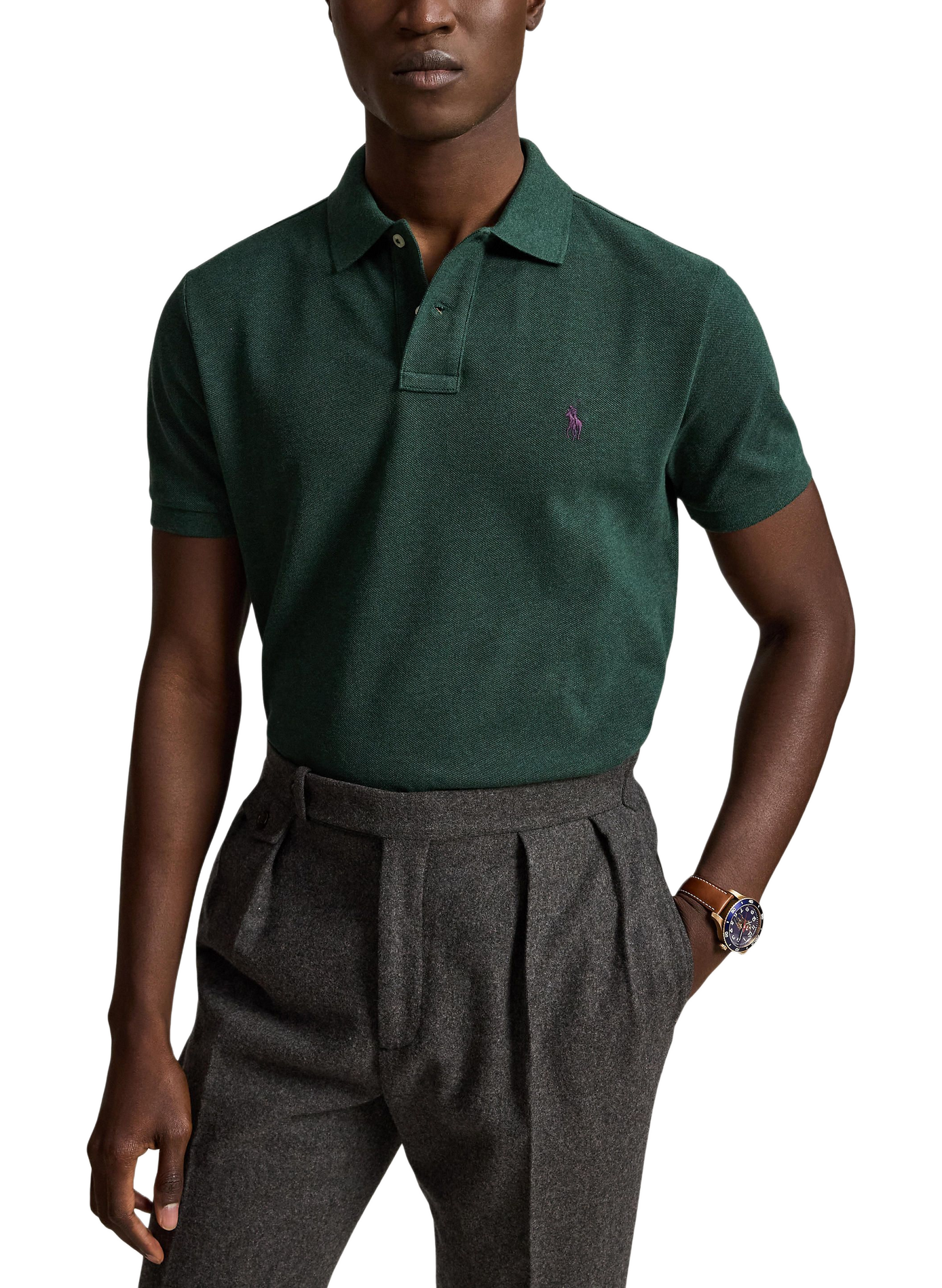 Polo en coton | Vert POLO RALPH LAUREN Homme