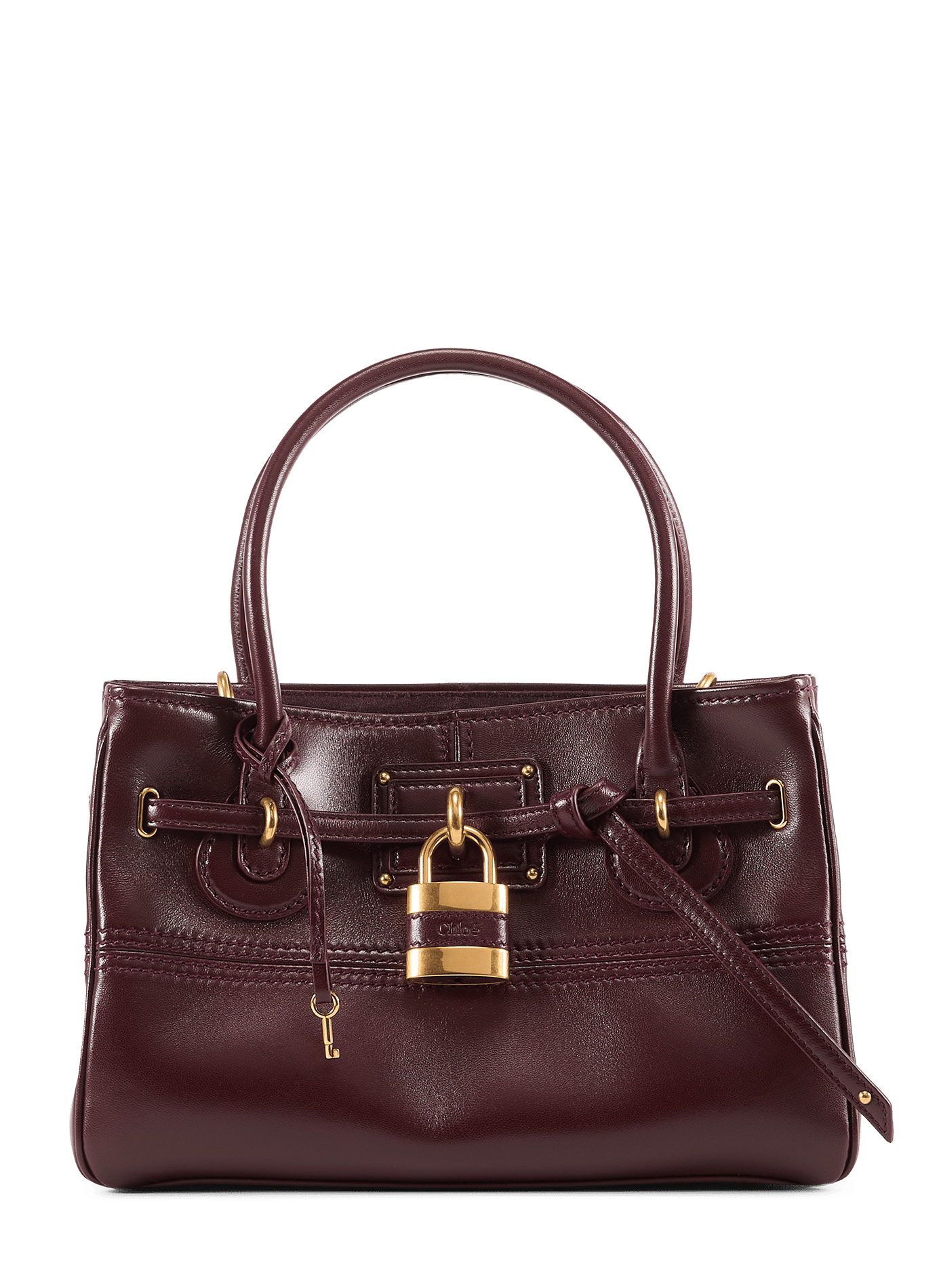Büffelledertasche CHLOÉ Rot
