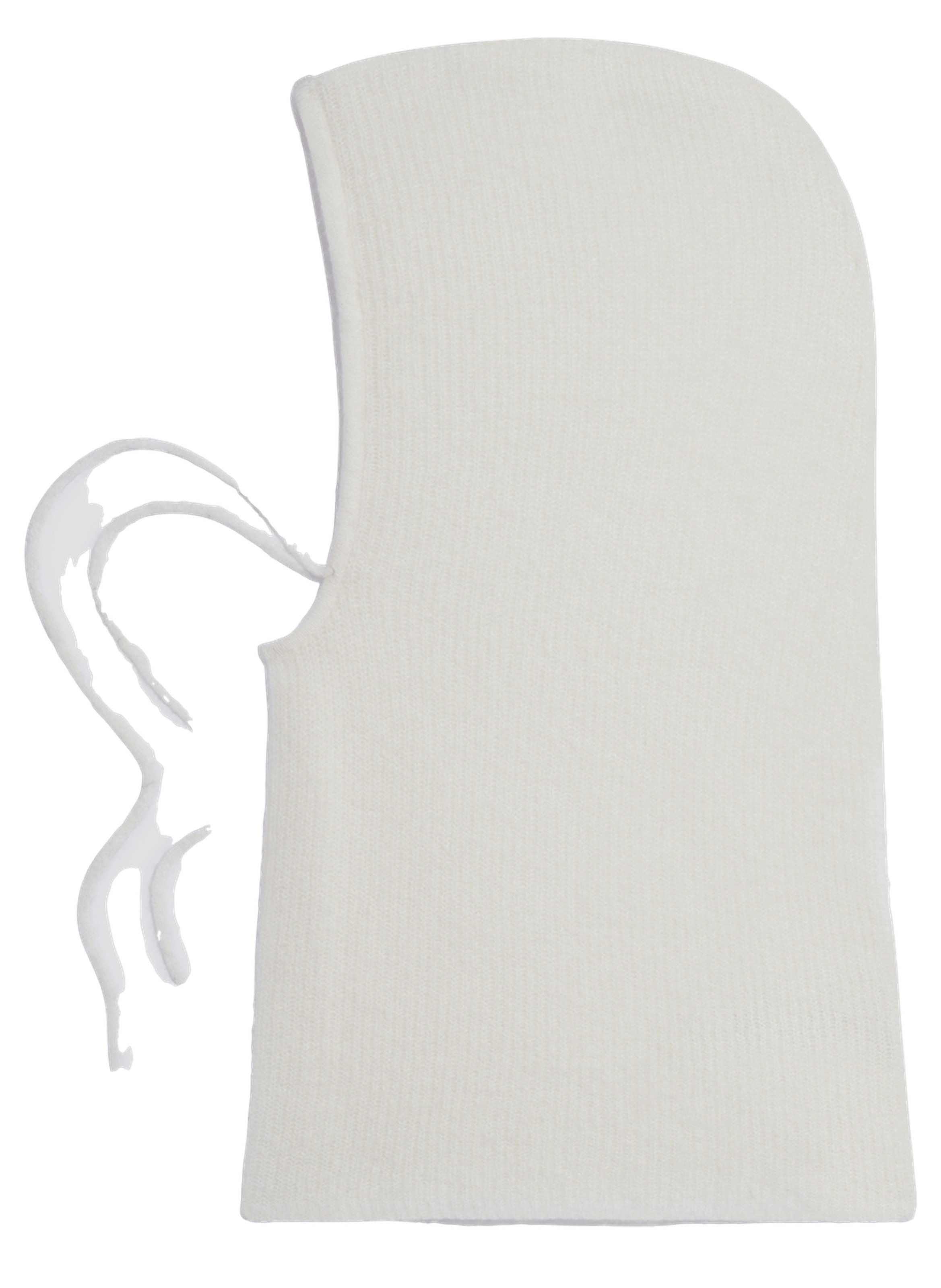 Cagoule en laine à côtes - dewi PABLO Beige