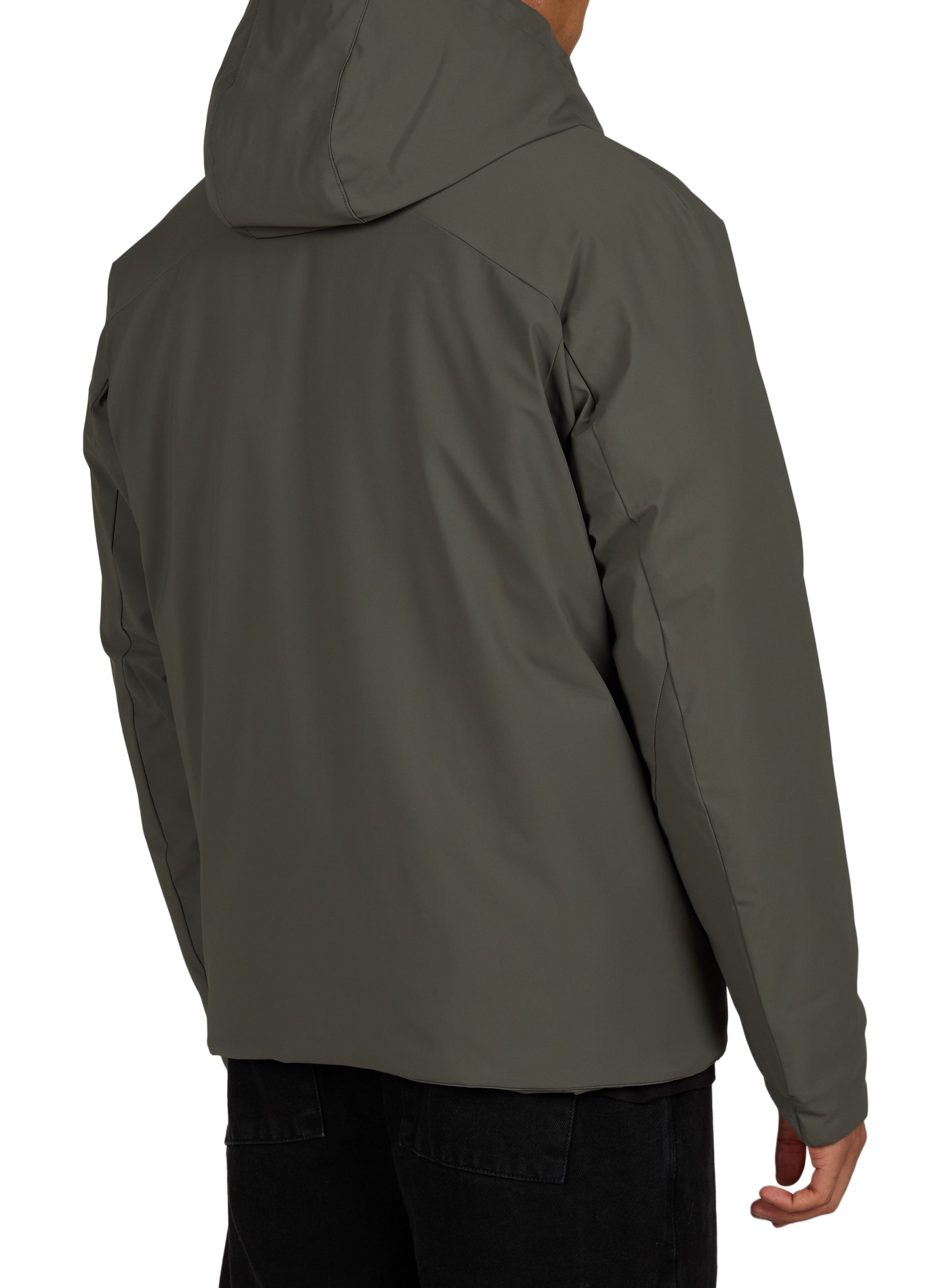 Jacke mit Stehkragen und Kapuze GERTRUDE Grun